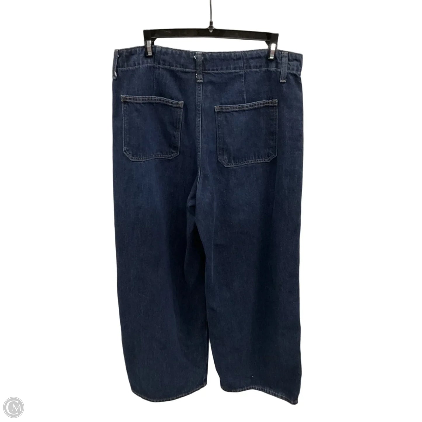 Jeans Wide Leg By Old Navy In Blue Denim, Size: 10