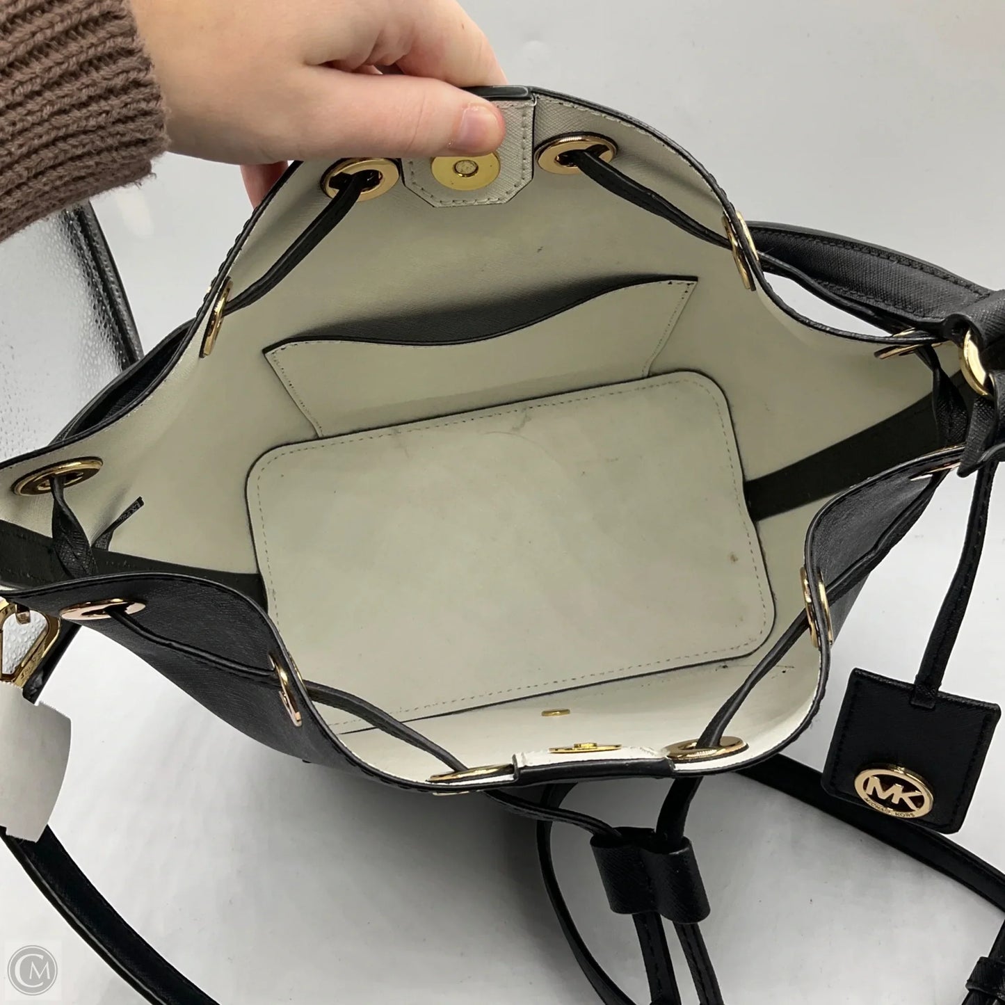 Crossbody Designer By Michael Kors, Size: Medium