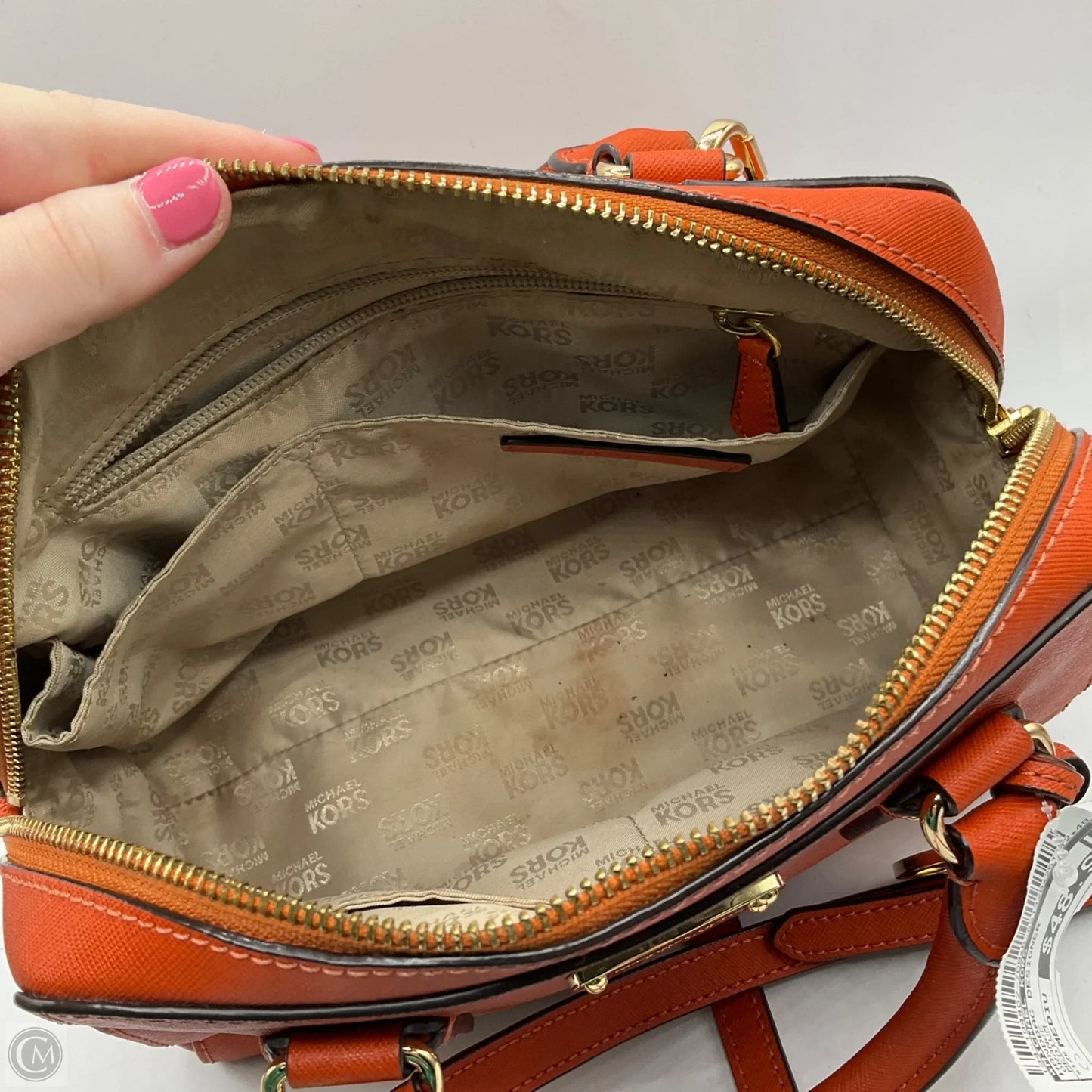 Handbag Designer By Michael Kors, Size: Medium