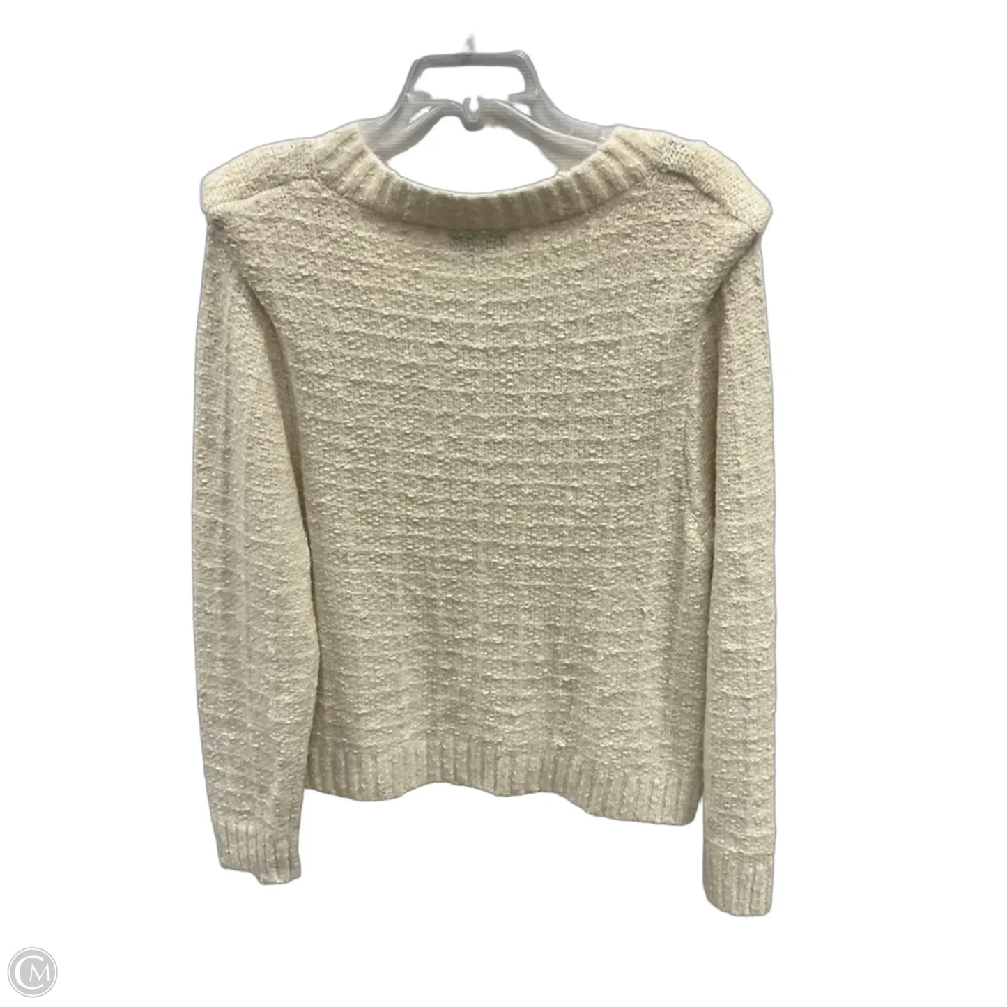 Sweater By Evereve In Beige, Size: L