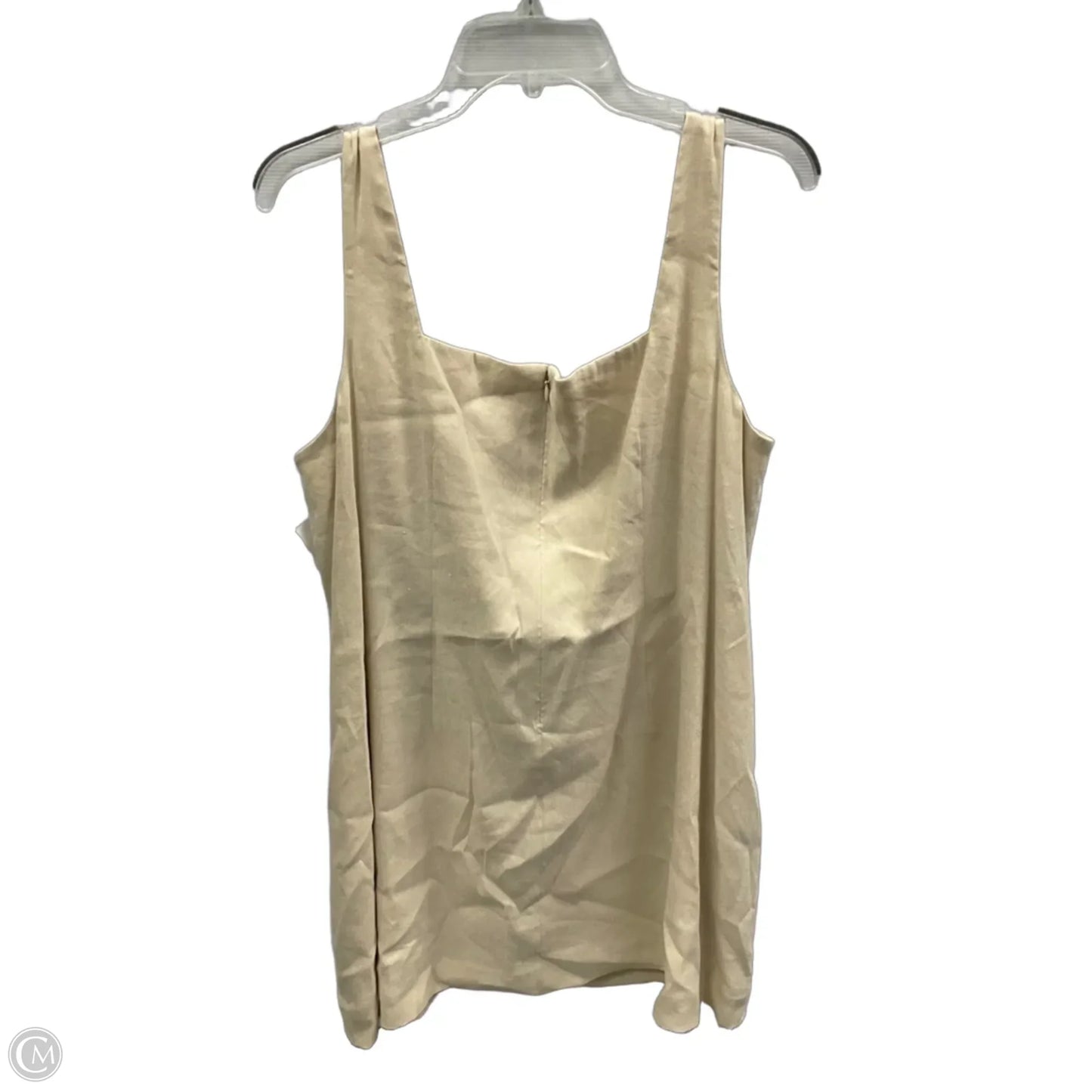 Dress Casual Short By Antonio Melani In Cream, Size: Xl