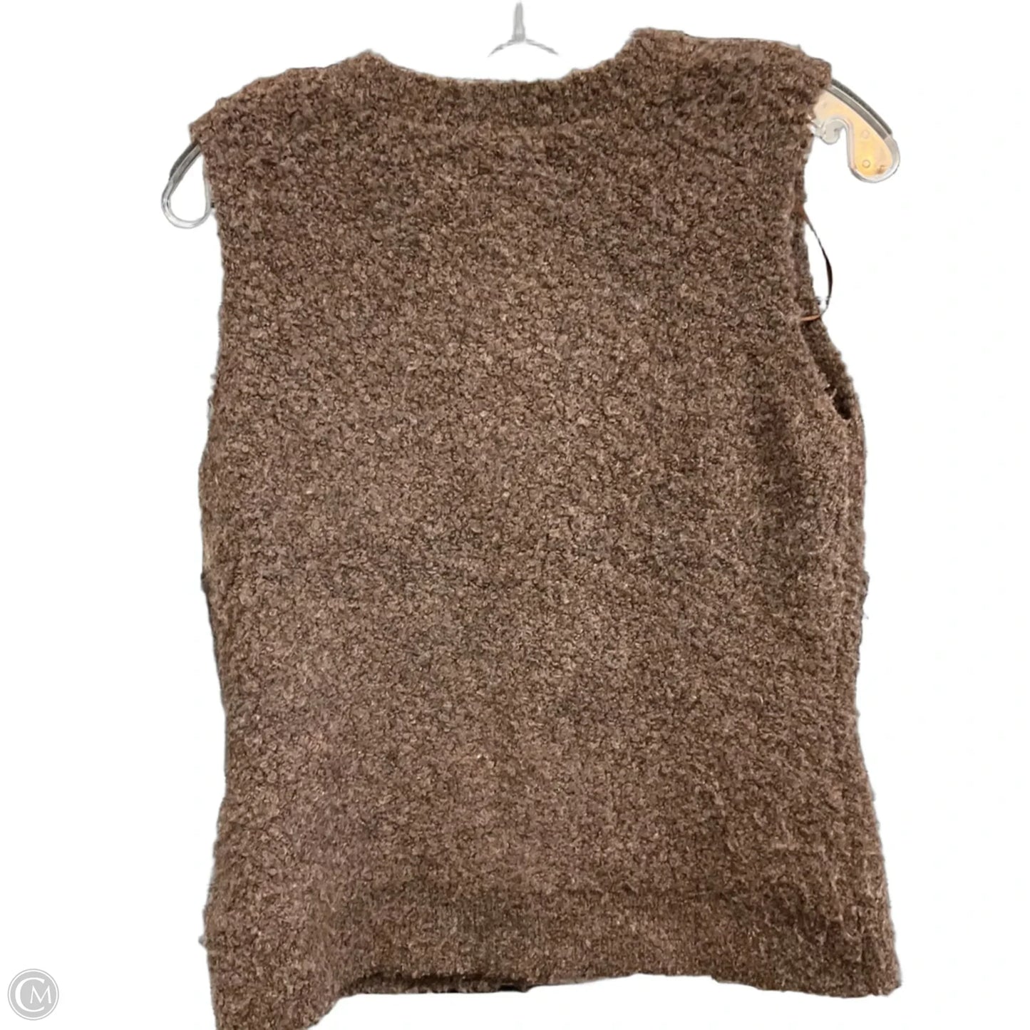 Vest Sweater By Rachel Zoe In Brown, Size: S