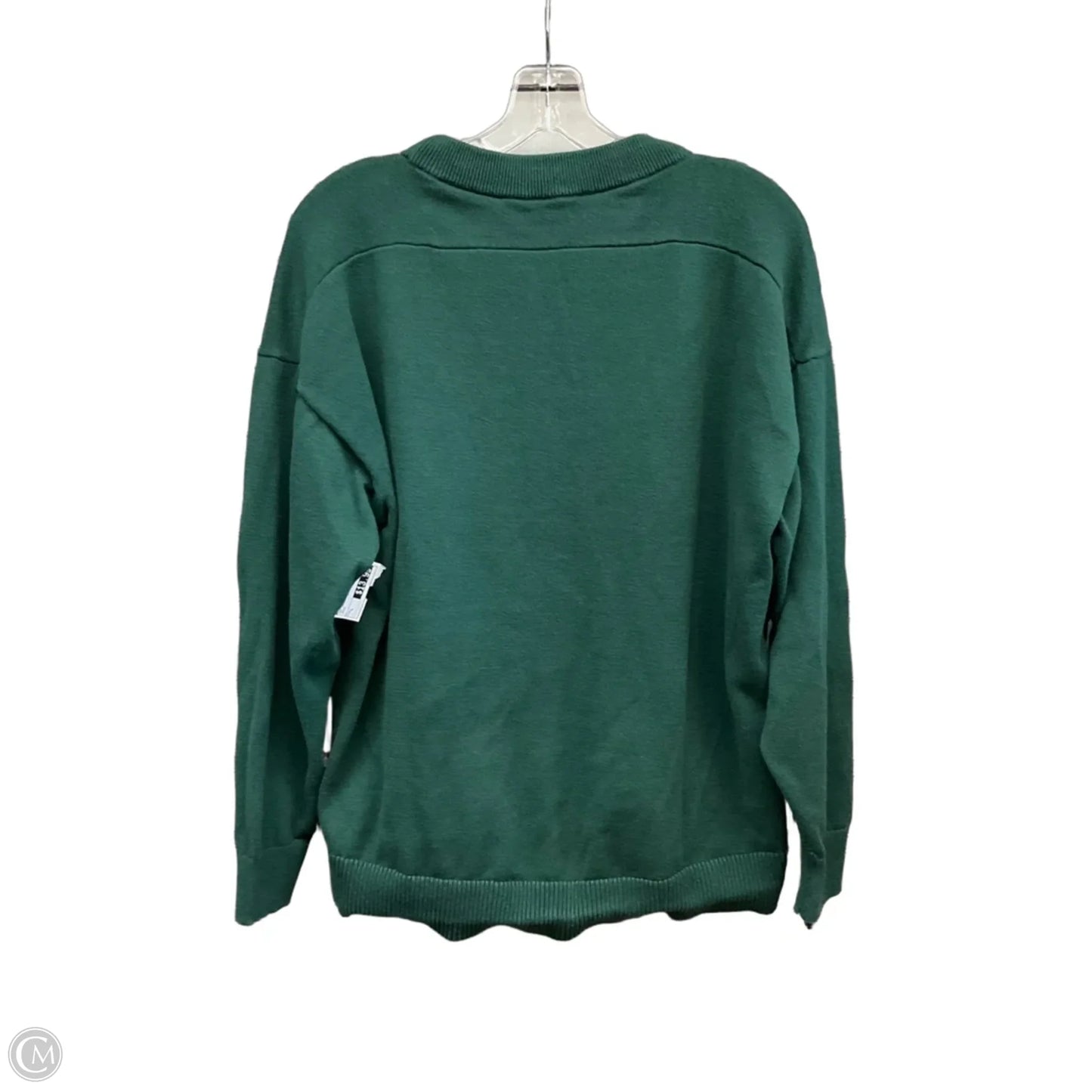 Top Long Sleeve By Michael By Michael Kors In Green, Size: L