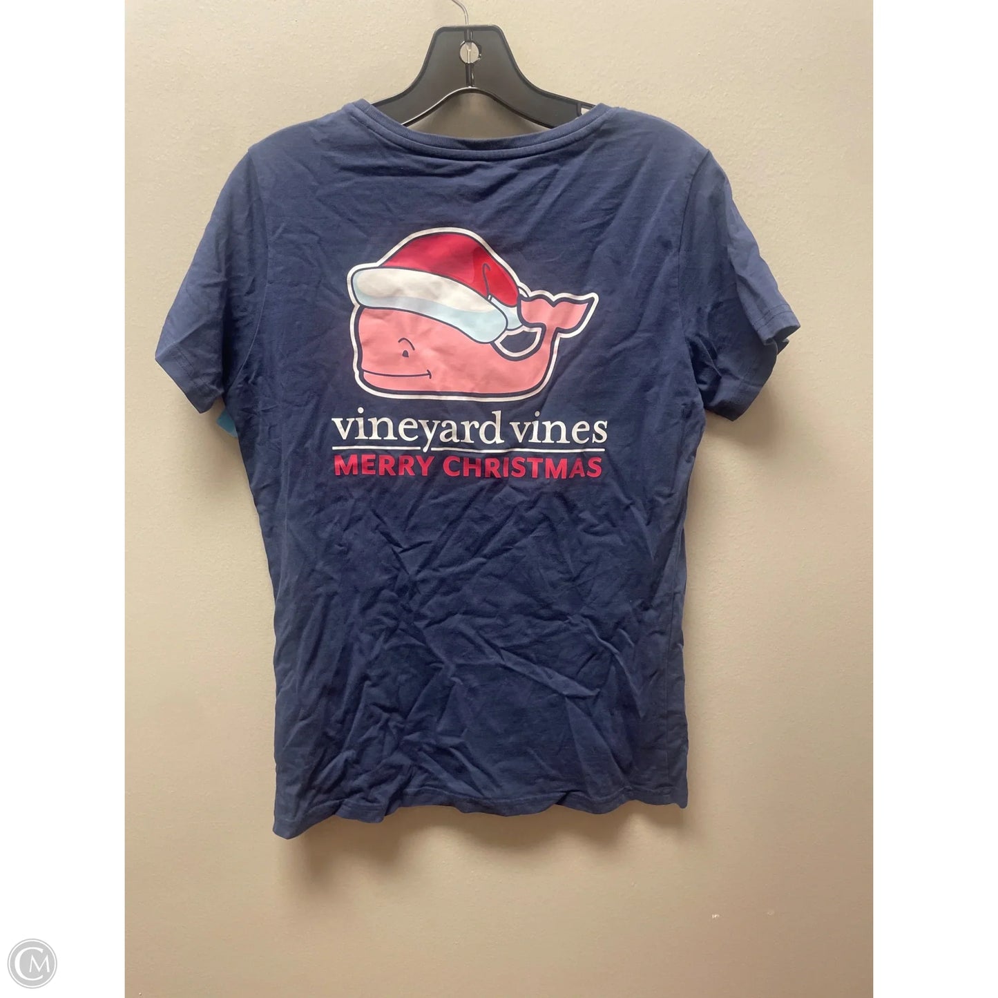 Top Short Sleeve Basic By Vineyard Vines In Navy, Size: S