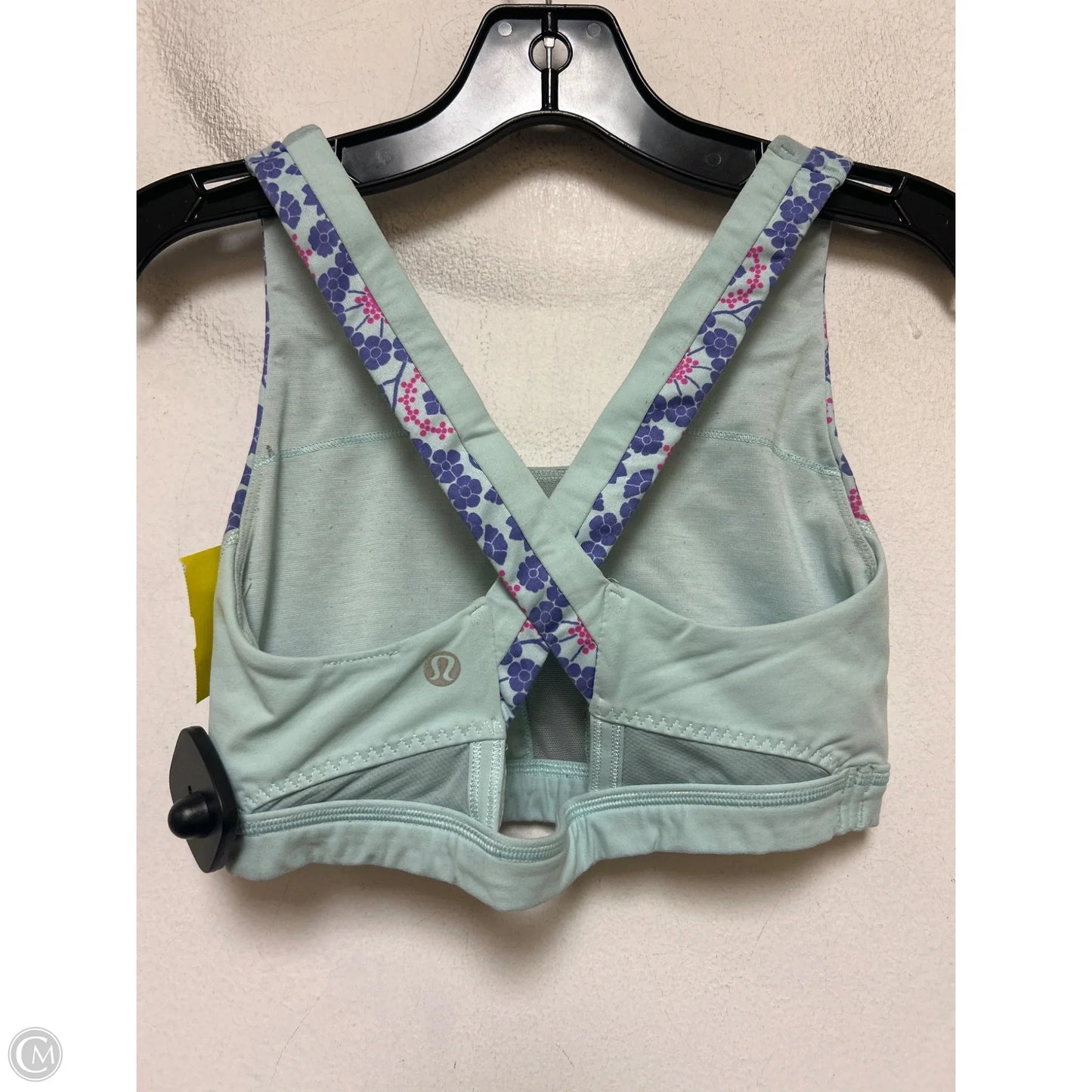Athletic Bra By Lululemon In Floral Print, Size: Xs