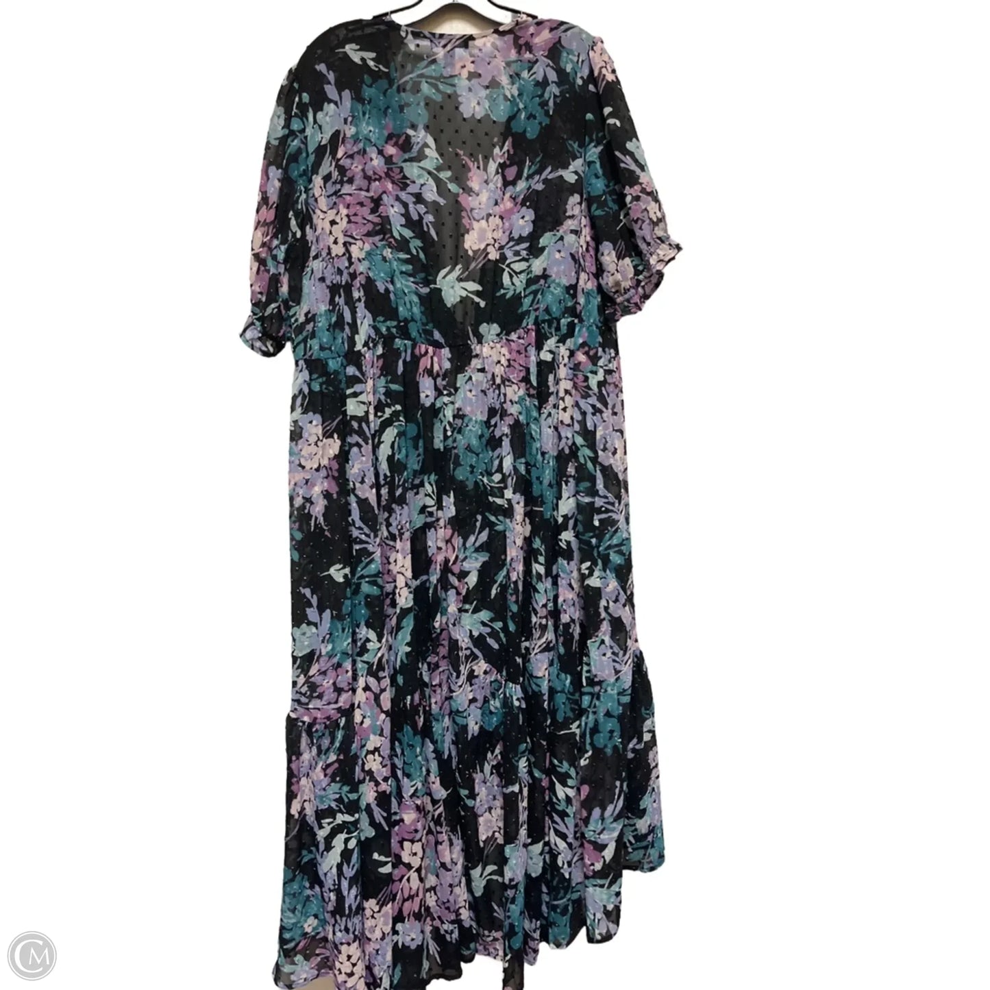 Swimwear Cover-up By Torrid In Floral Print, Size: 1x