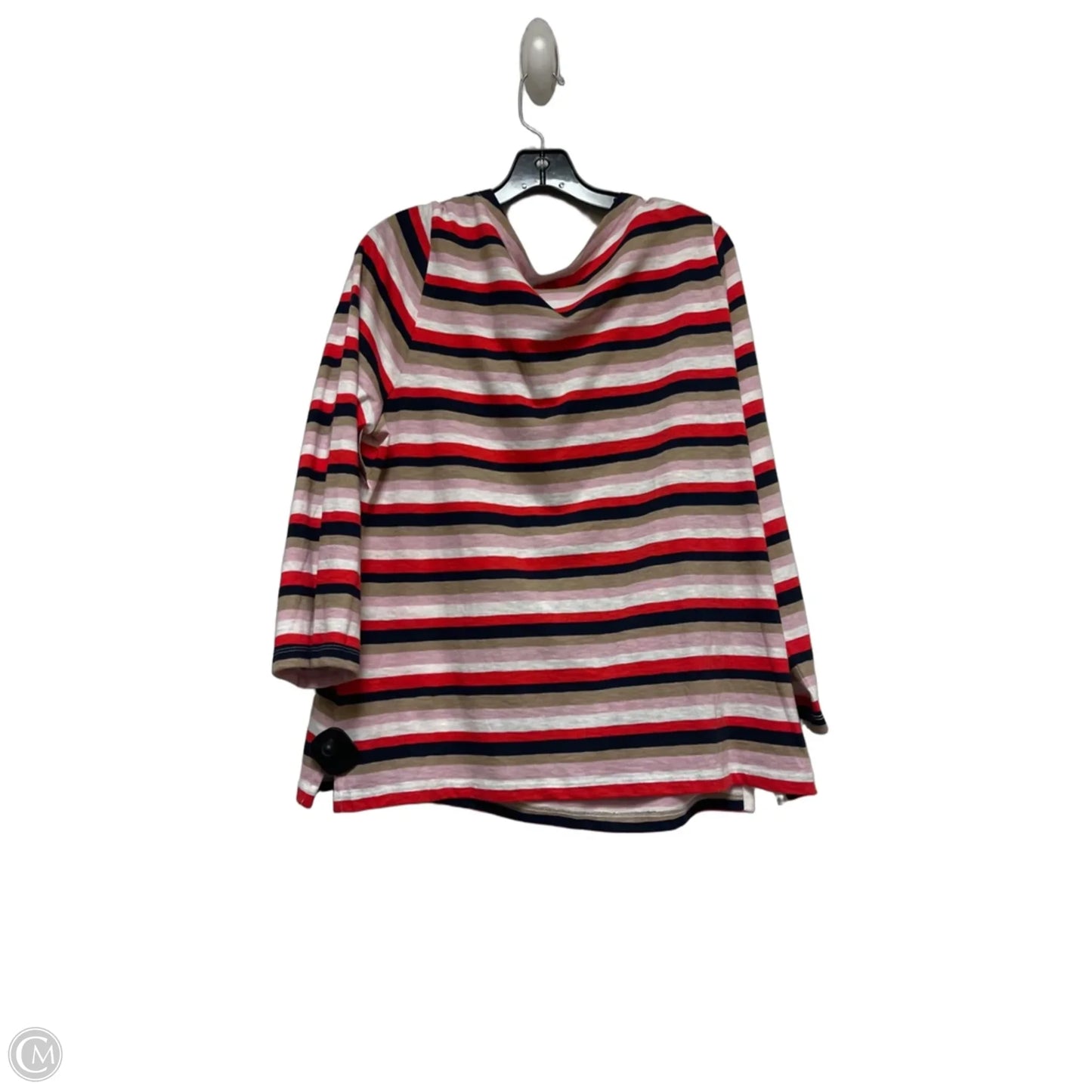 Top Long Sleeve By J. Crew In Striped Pattern, Size: 2x