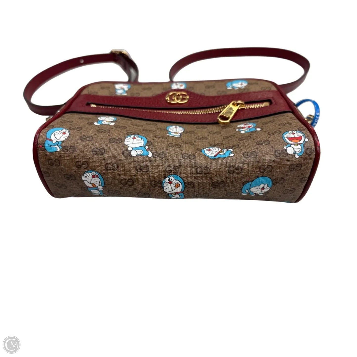 Crossbody Luxury Designer By Gucci, Size: Small
