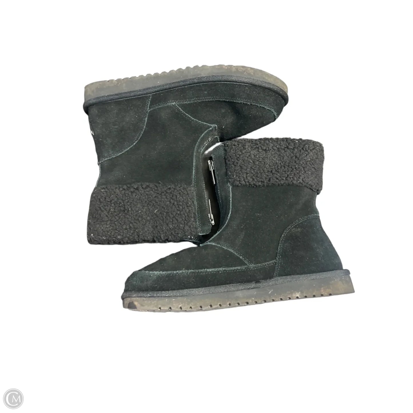 Boots Ankle Flats By Koolaburra By Ugg In Black, Size: 10