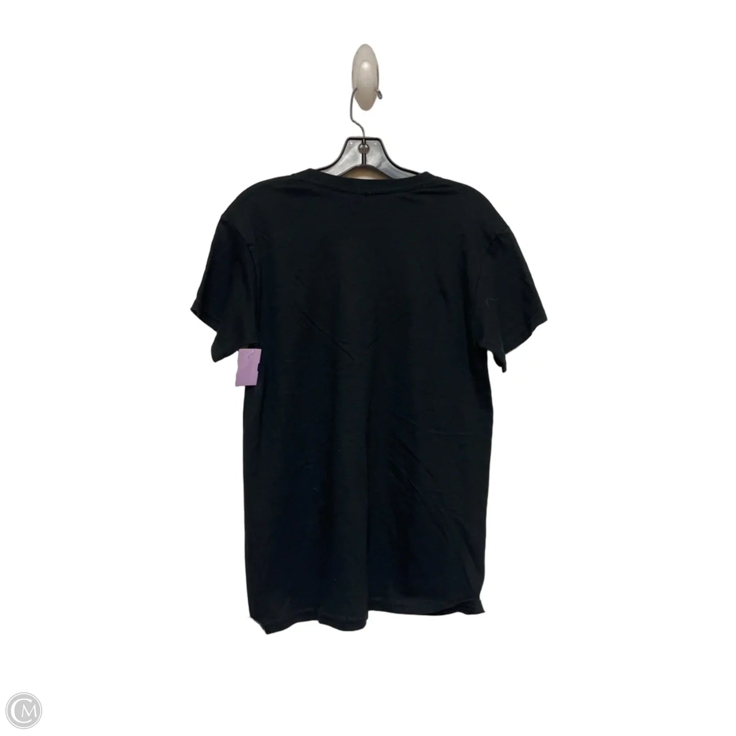 Top Short Sleeve Basic By Disney In Black, Size: S