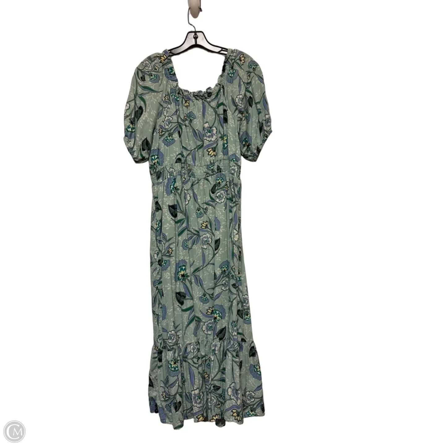 Dress Casual Maxi By Loft In Green, Size: L
