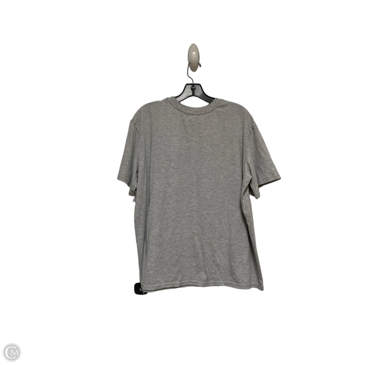 Top Short Sleeve Basic By Disney In Grey, Size: 2x