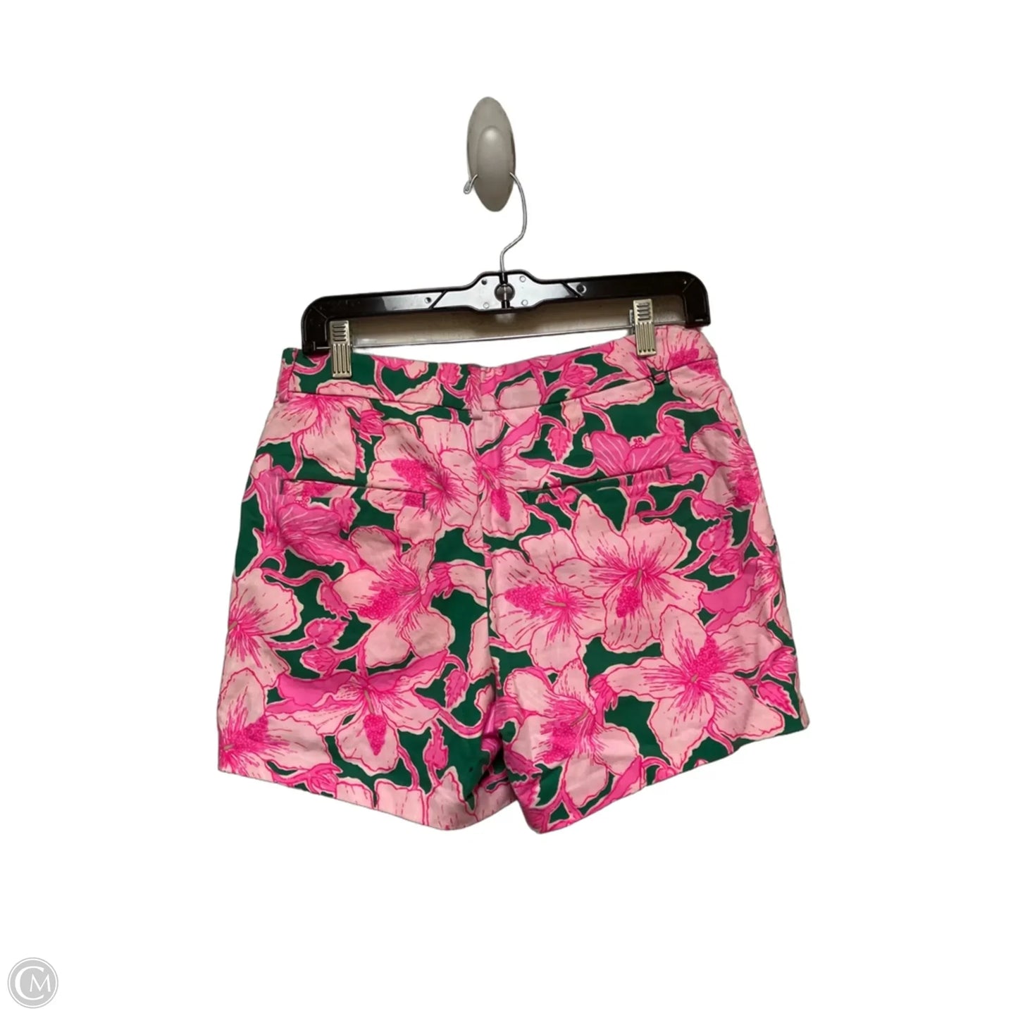 Shorts Designer By Lilly Pulitzer In Green & Pink, Size: 6