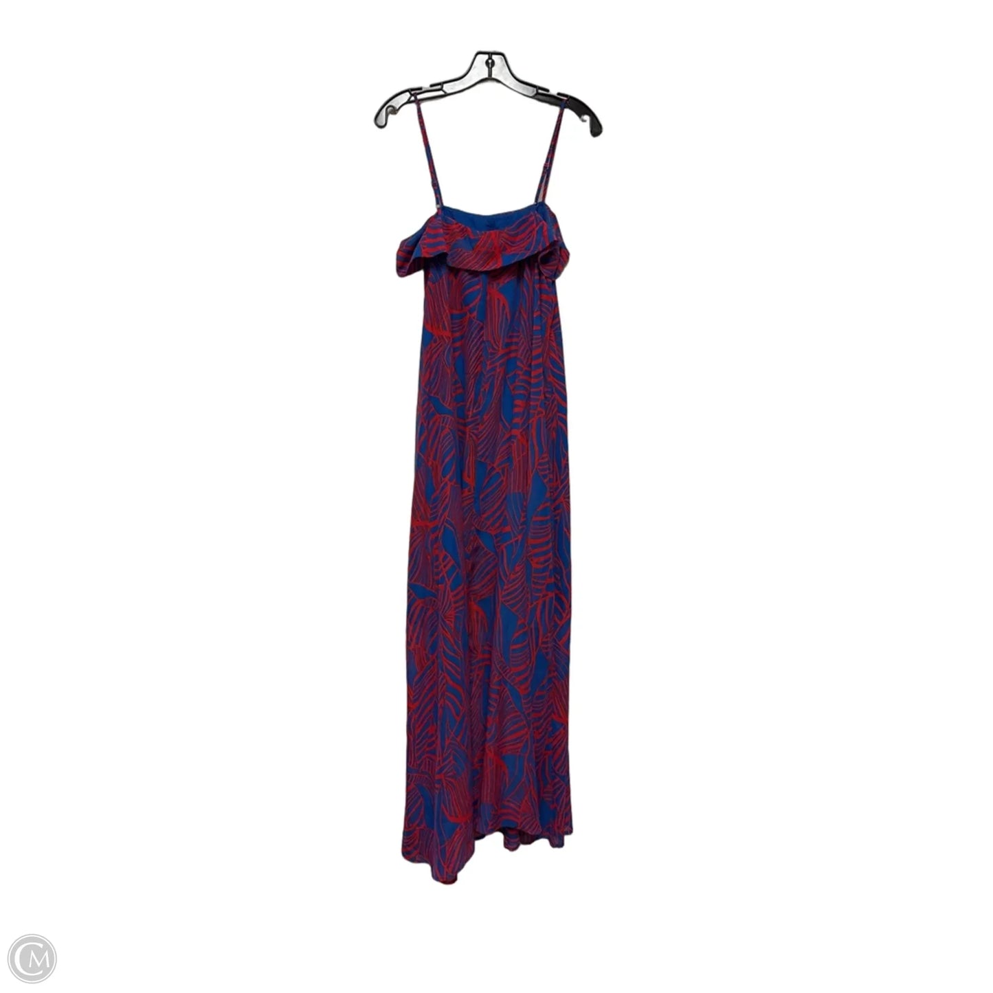 Dress Casual Maxi By Gianni Bini In Blue & Red, Size: M