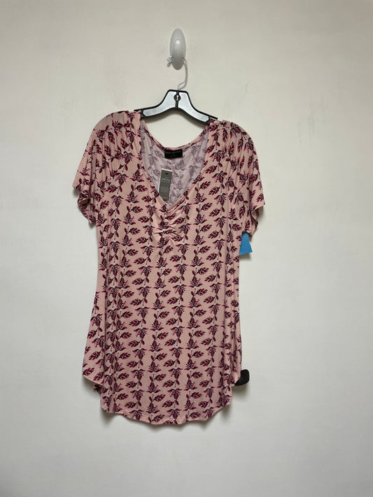 Top Short Sleeve By Lane Bryant  Size: Xl