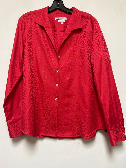 Top Long Sleeve By Foxcroft  Size: L