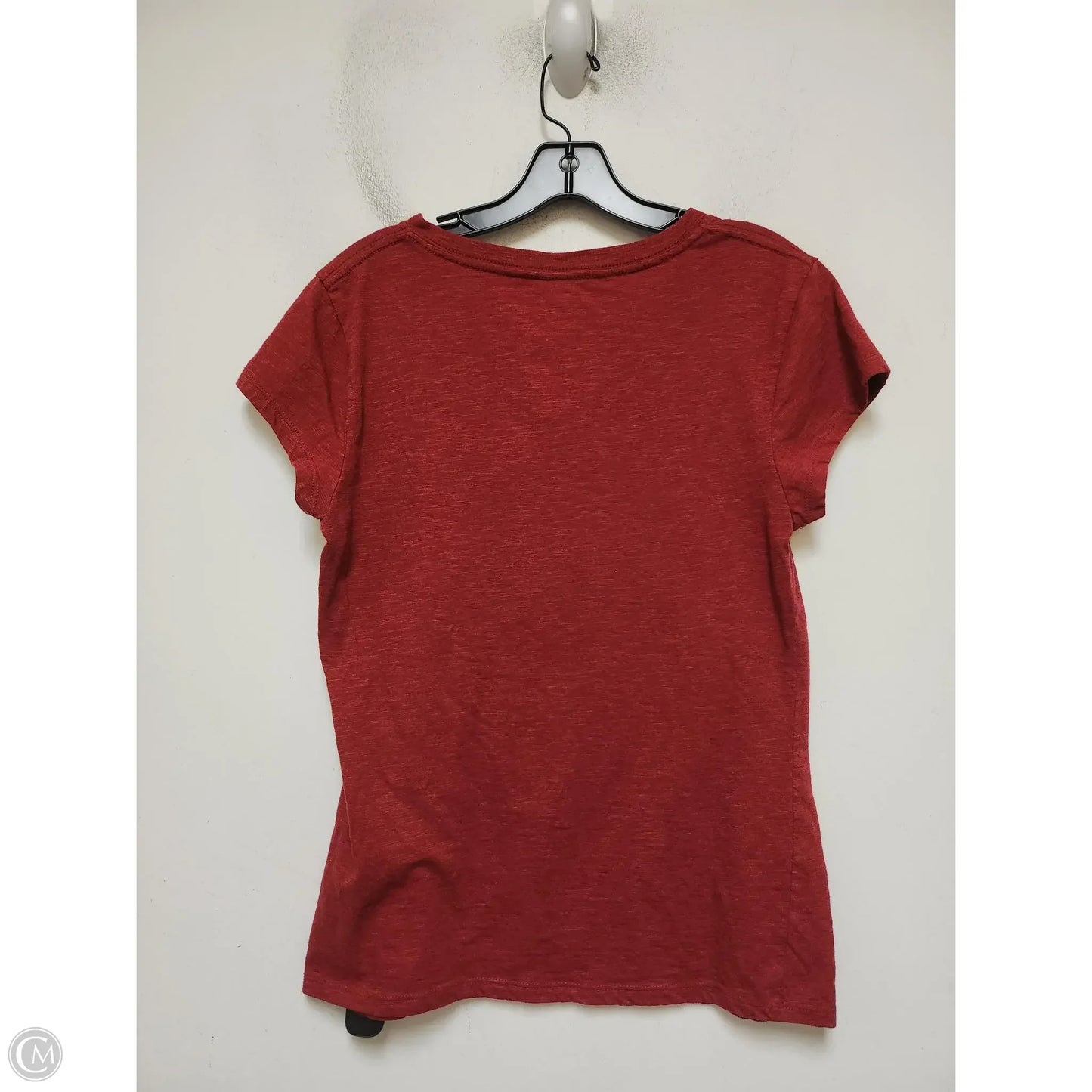 Top Short Sleeve Basic By Walt Disney In Red, Size: Xl