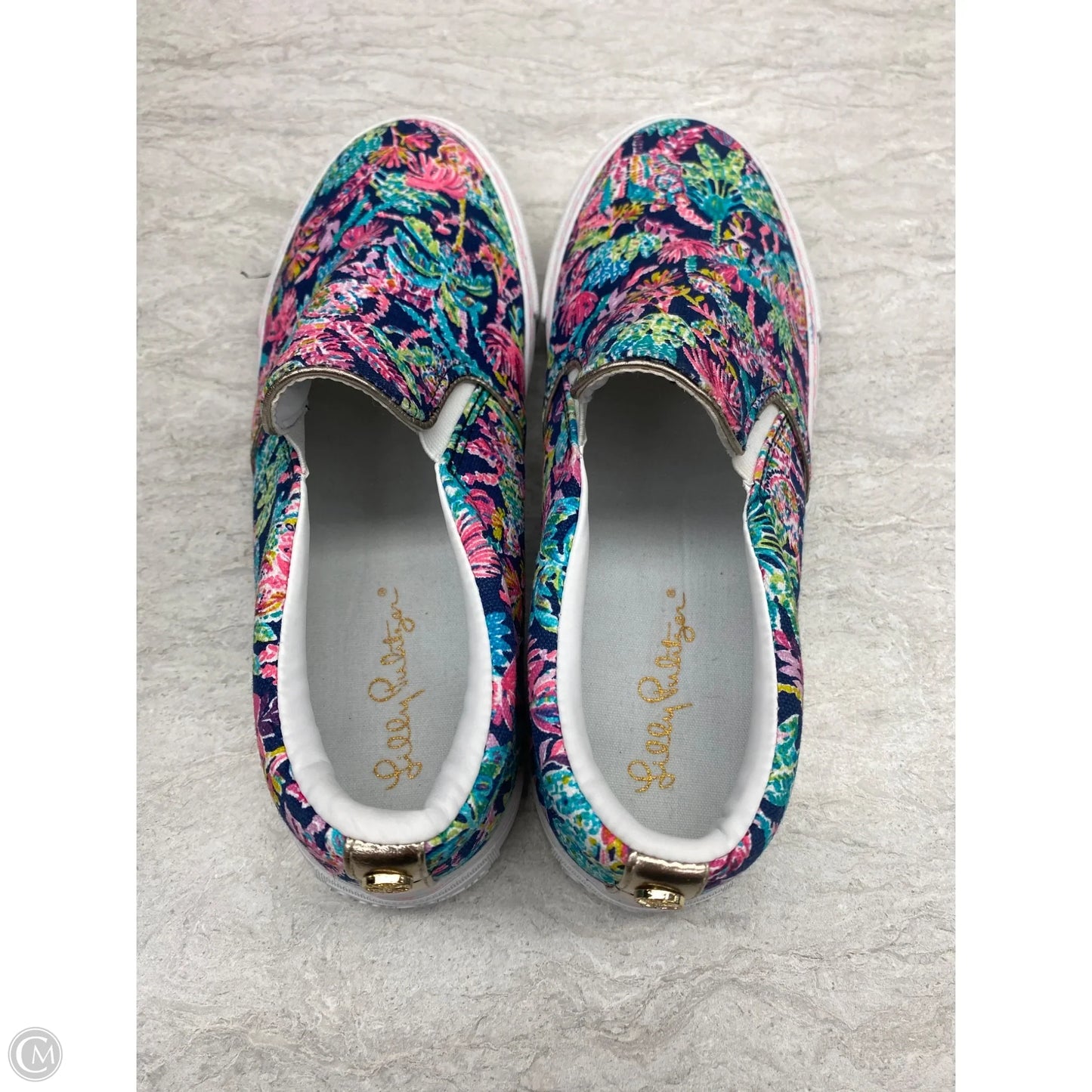 Shoes Designer By Lilly Pulitzer In Multi-colored, Size: 8