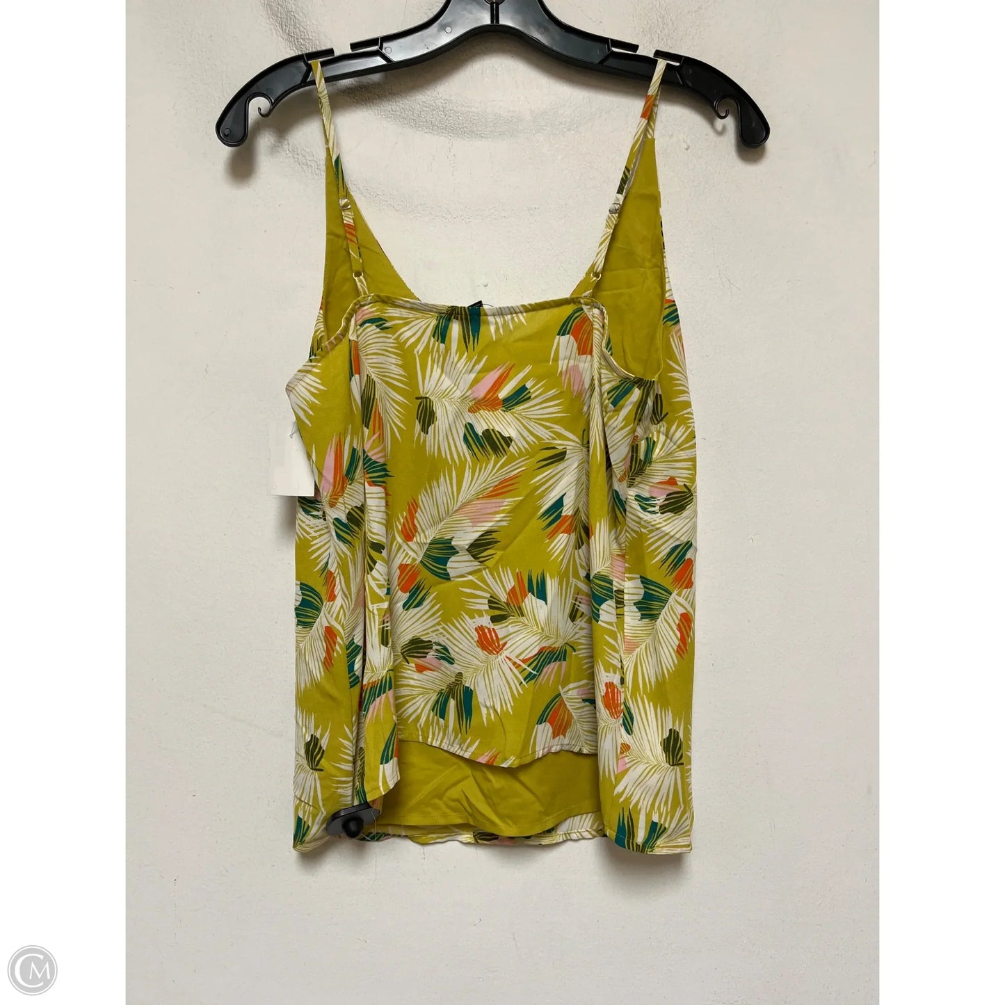 Top Sleeveless By Banana Republic In Chartreuse, Size: Xs