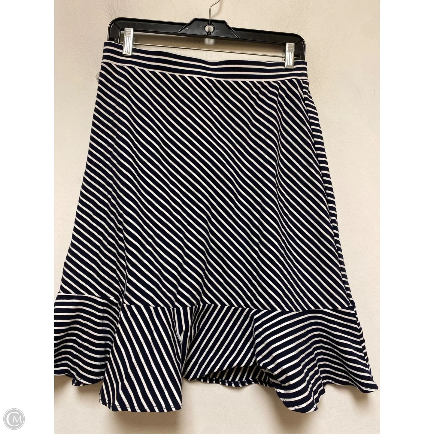 Skirt Midi By Talbots In Striped Pattern, Size: 6p