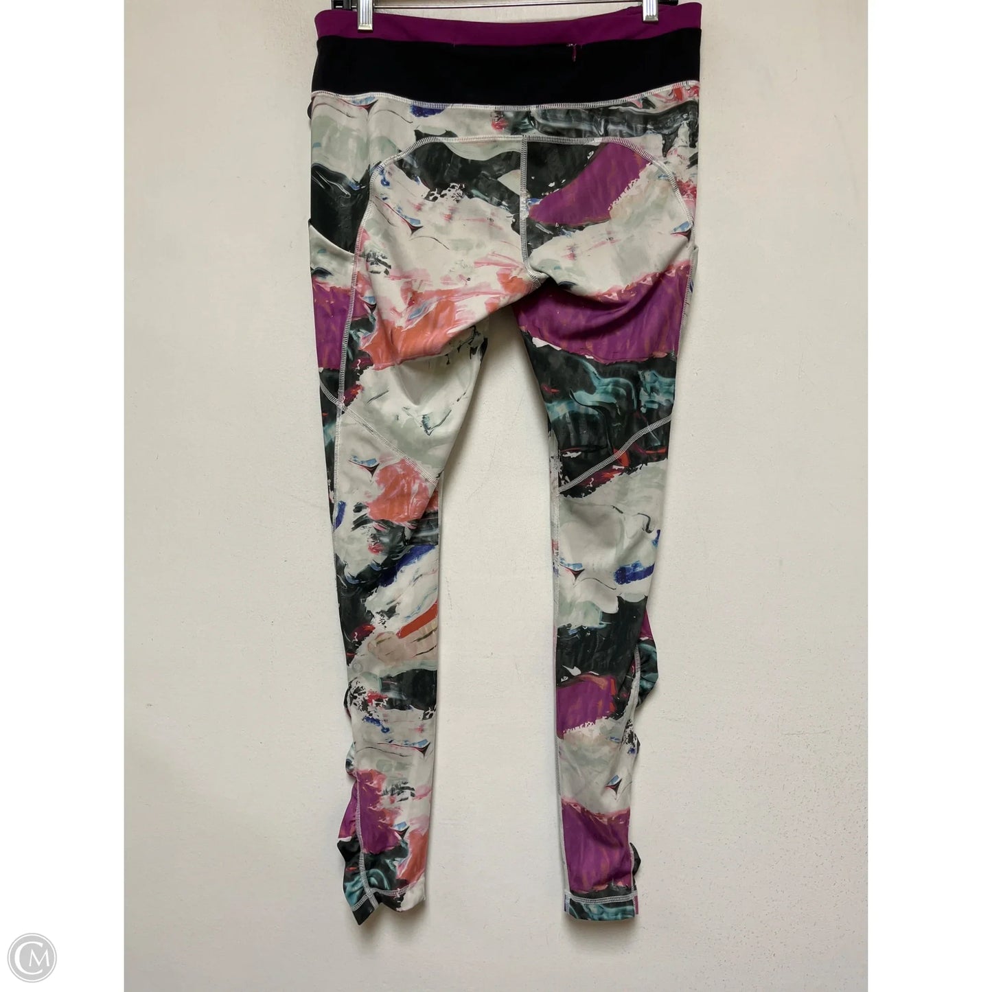 Athletic Leggings By Lululemon In Multi-colored, Size: 10