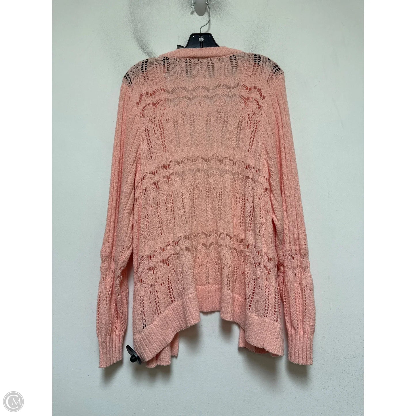 Sweater Cardigan By Torrid In Coral, Size: 3x