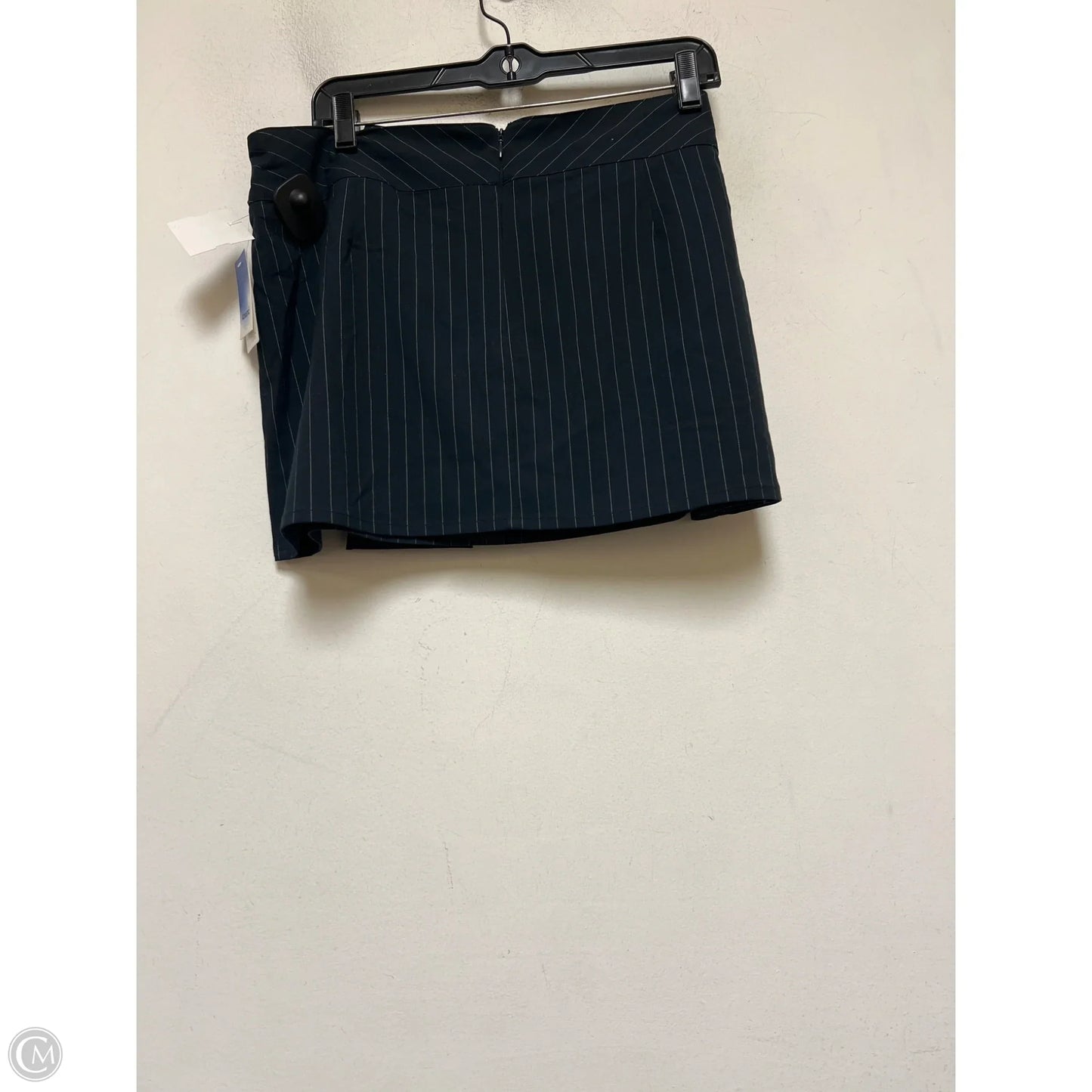 Skirt Mini & Short By Abound In Blue & White, Size: 16