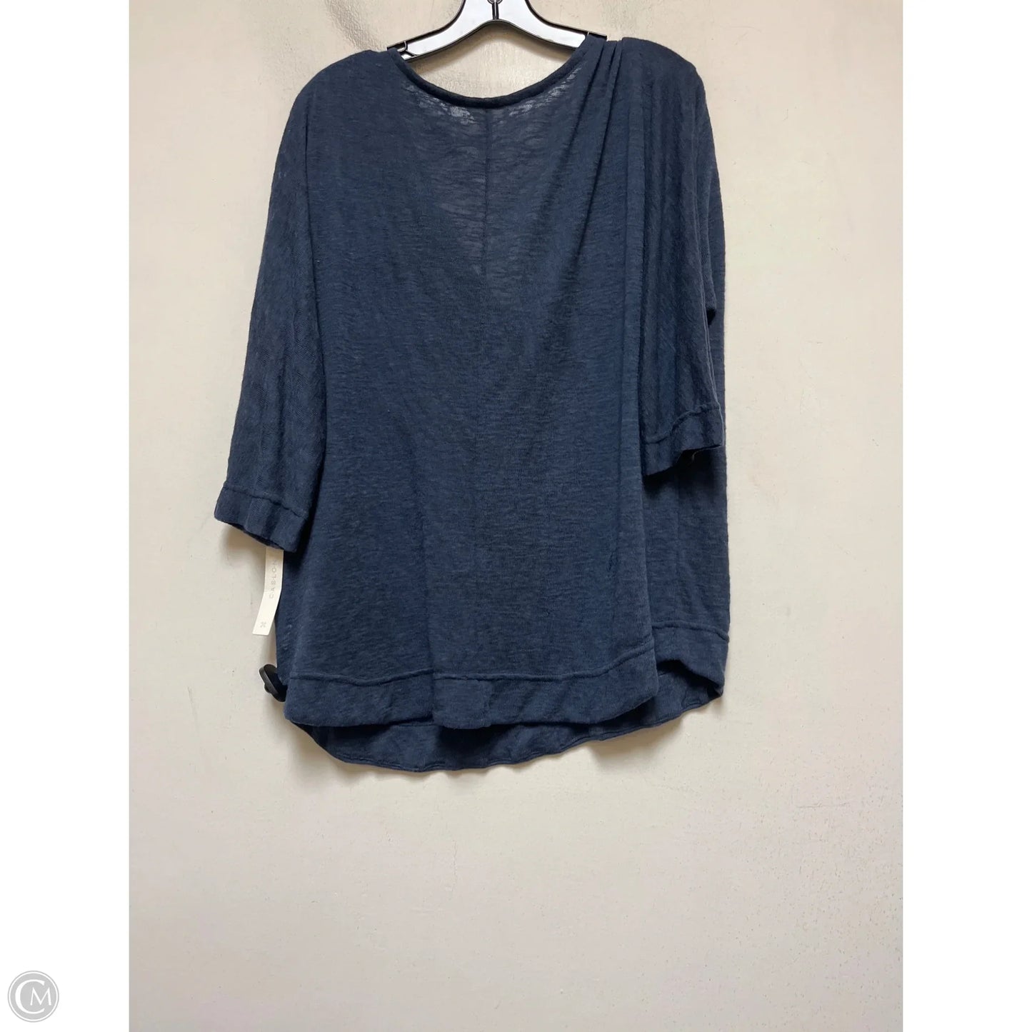 Top Short Sleeve By Caslon In Blue, Size: Xxl