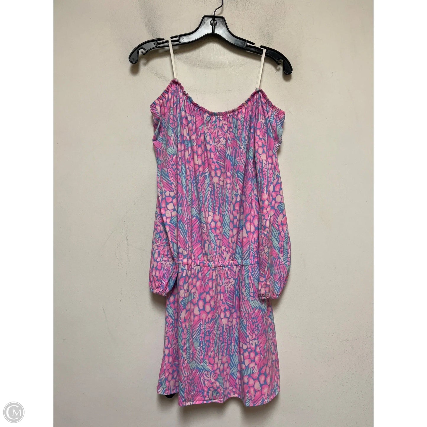 Dress Designer By Lilly Pulitzer In Blue & Pink, Size: M