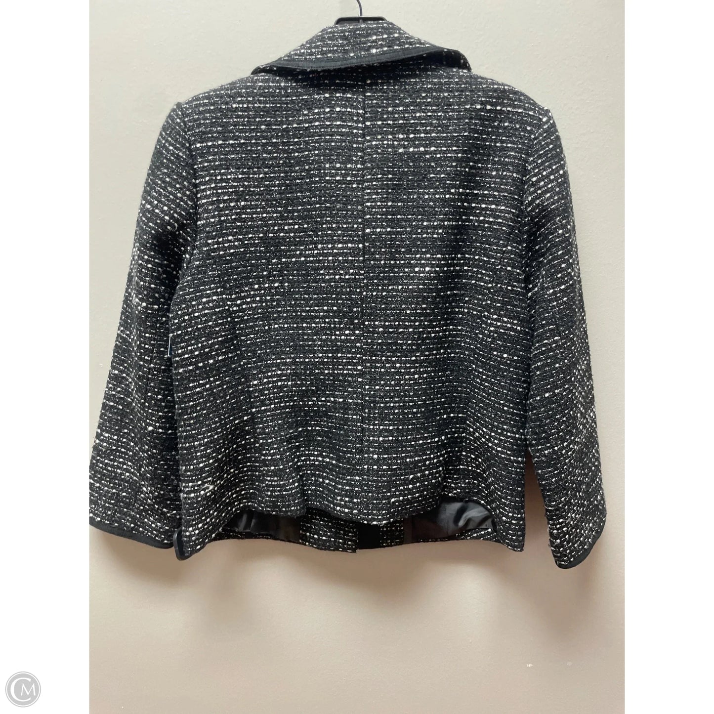 Blazer By Talbots In Black & White, Size: M