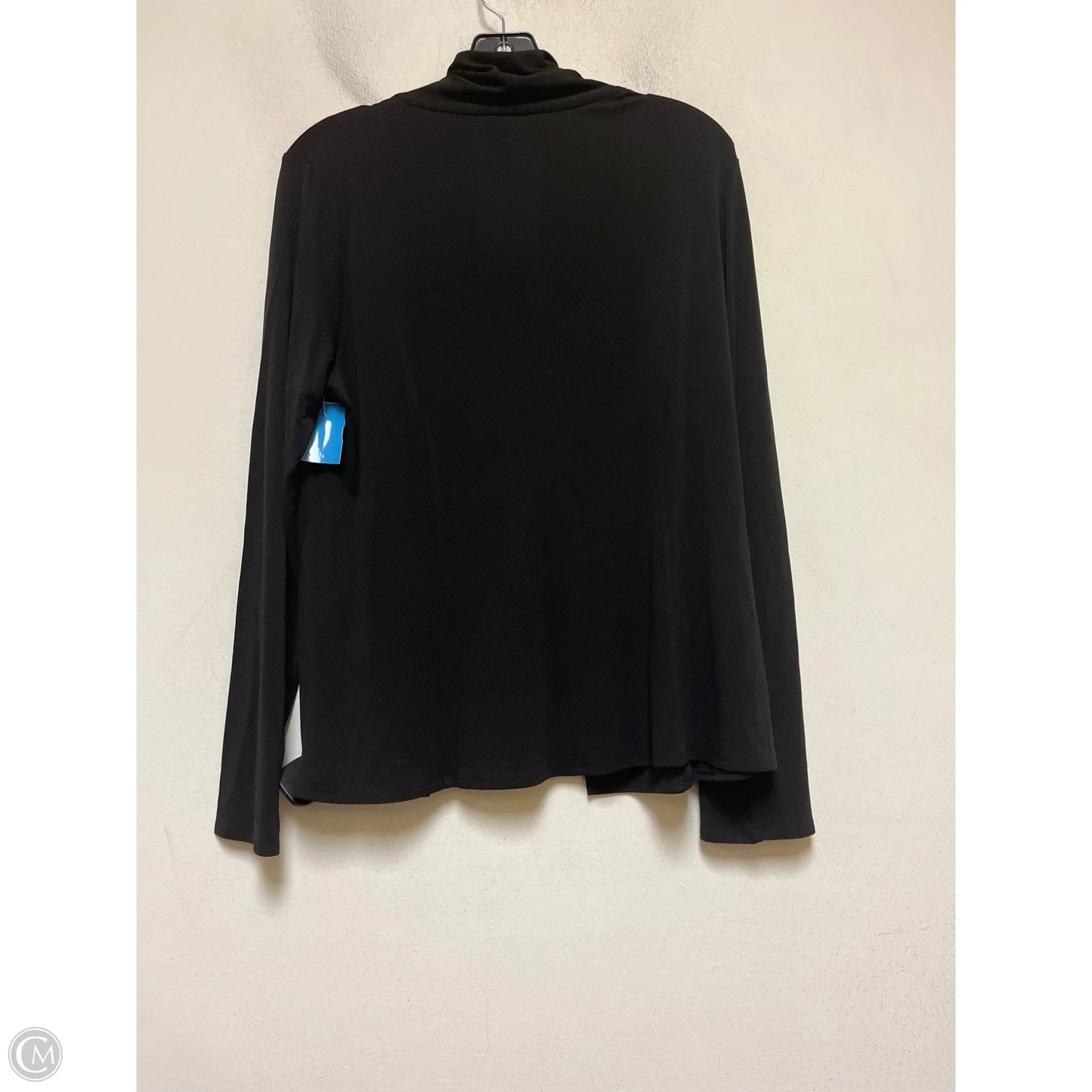Top Long Sleeve By Eileen Fisher In Black, Size: L