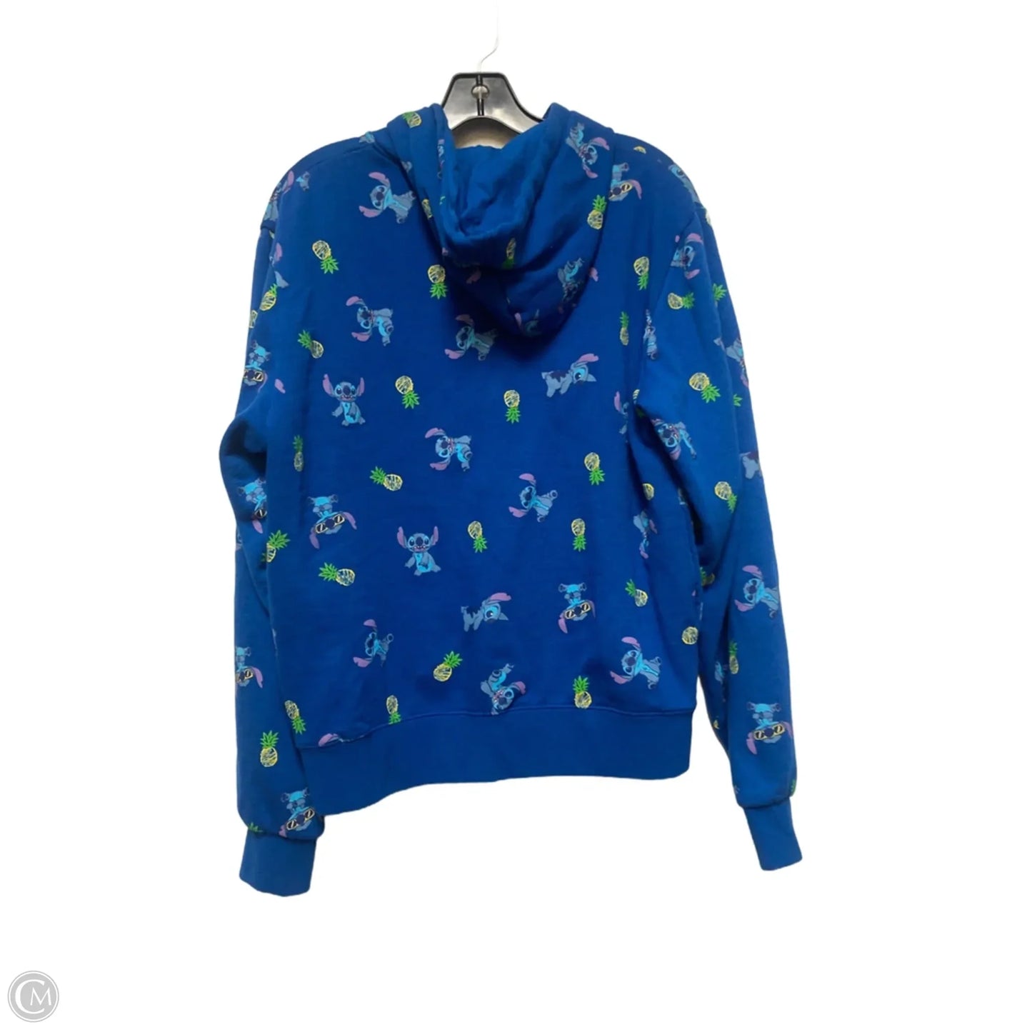 Sweatshirt Hoodie By Disney Store In Blue, Size: S