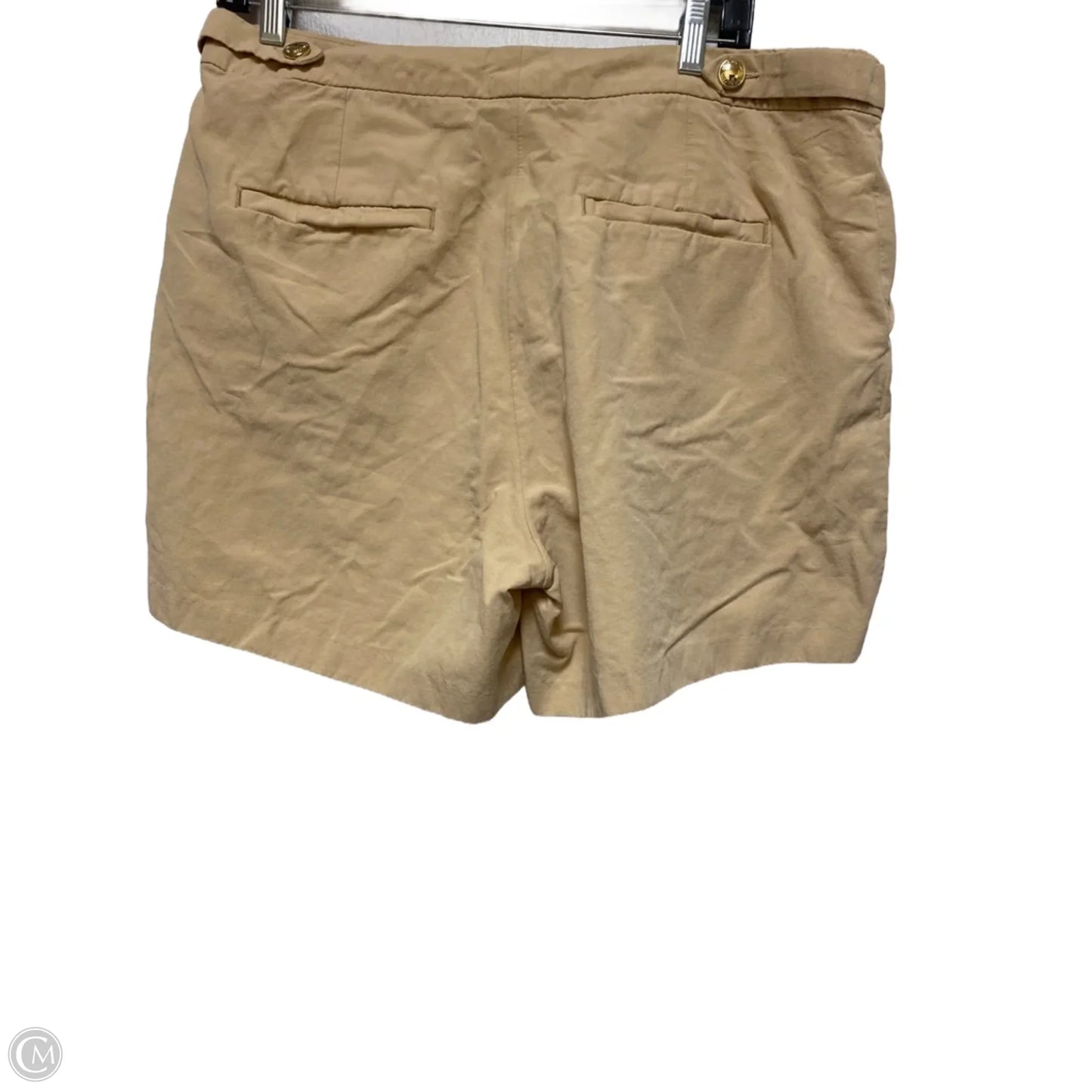 Shorts Designer By Lilly Pulitzer In Tan, Size: 14