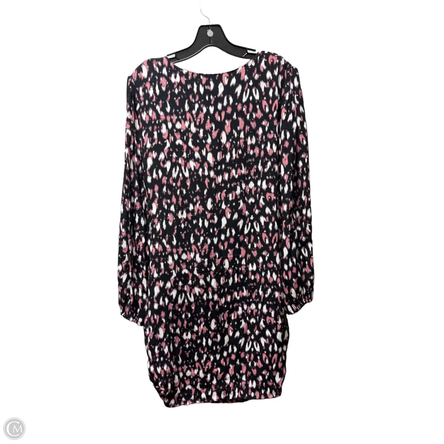 Dress Casual Short By Lovers & Friends In Black & Pink, Size: L