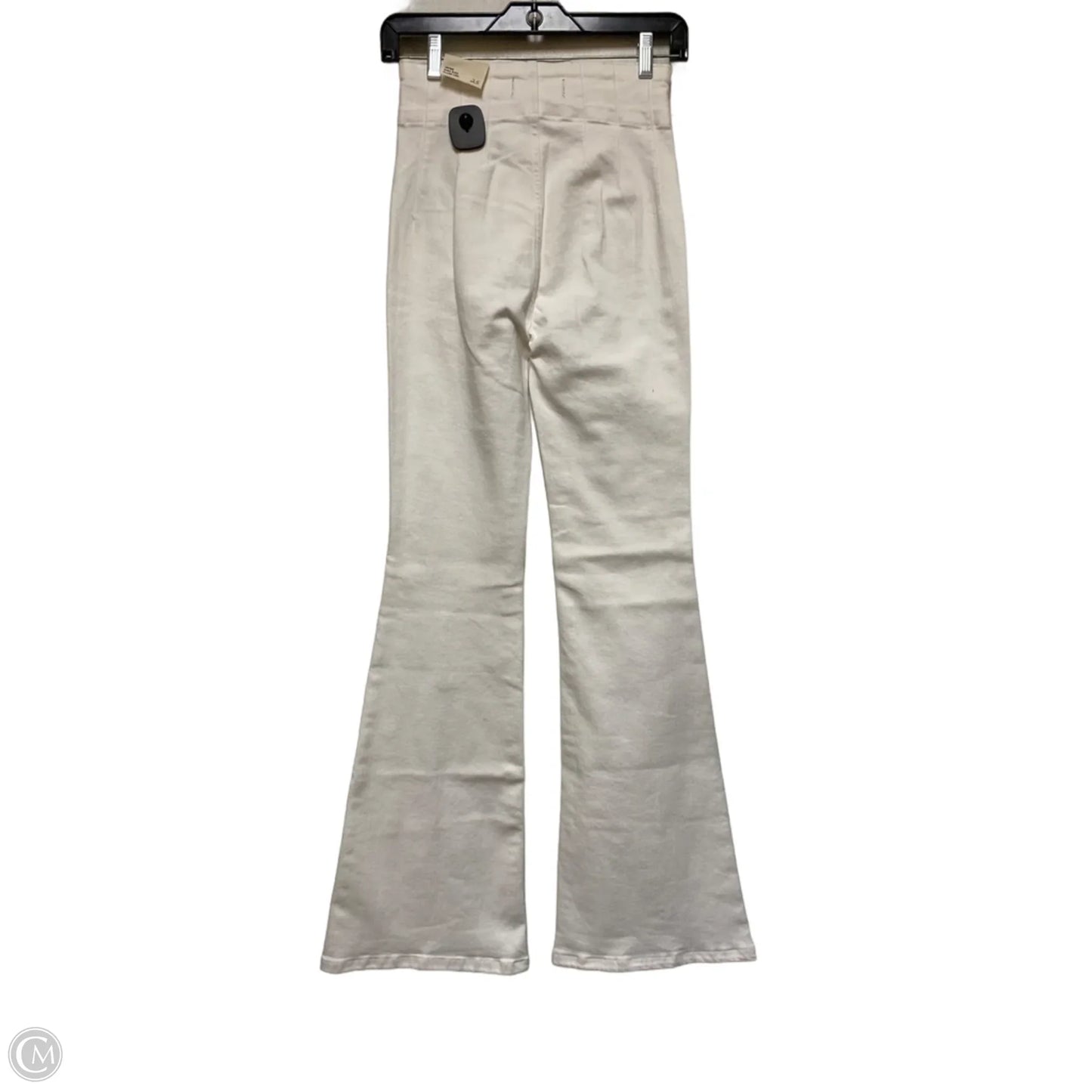 Jeans Flared By We The Free In White Denim, Size: 2