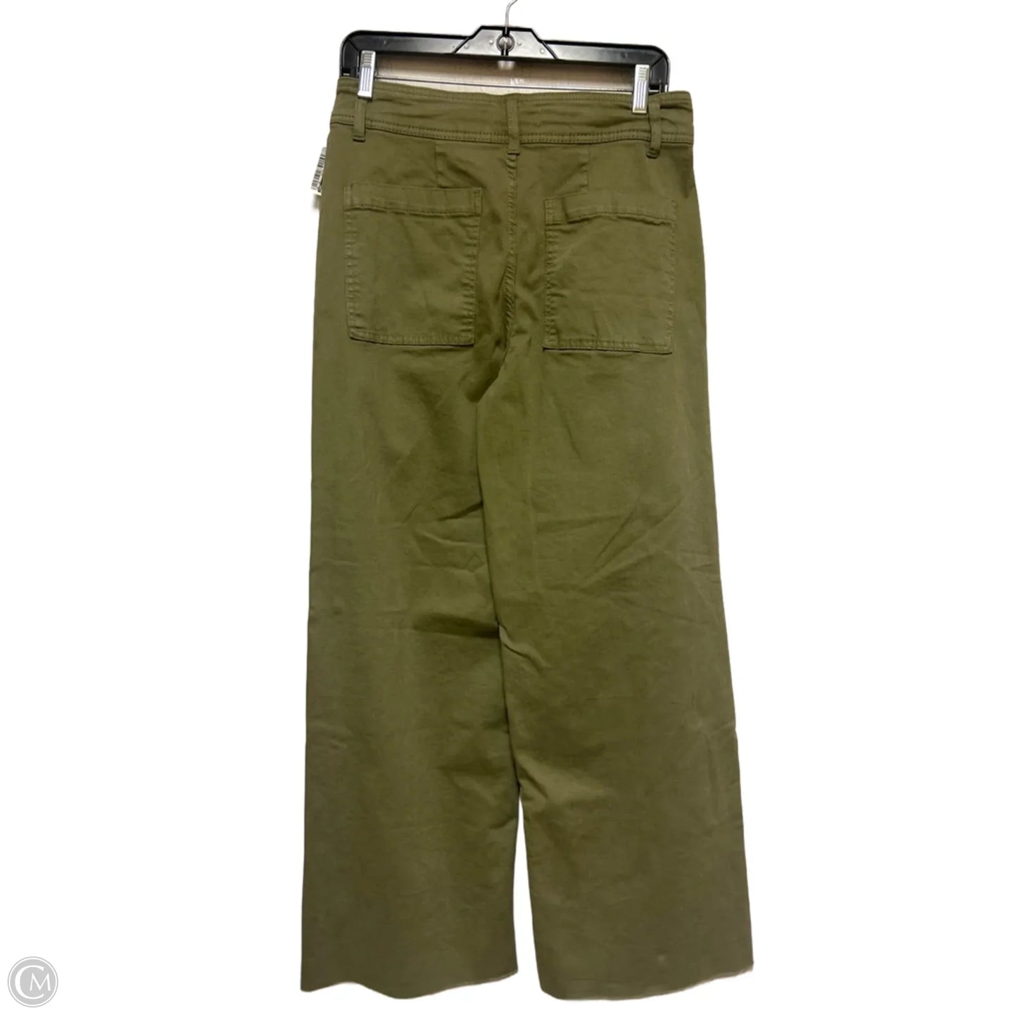 Pants Wide Leg By Oat In Green, Size: 8