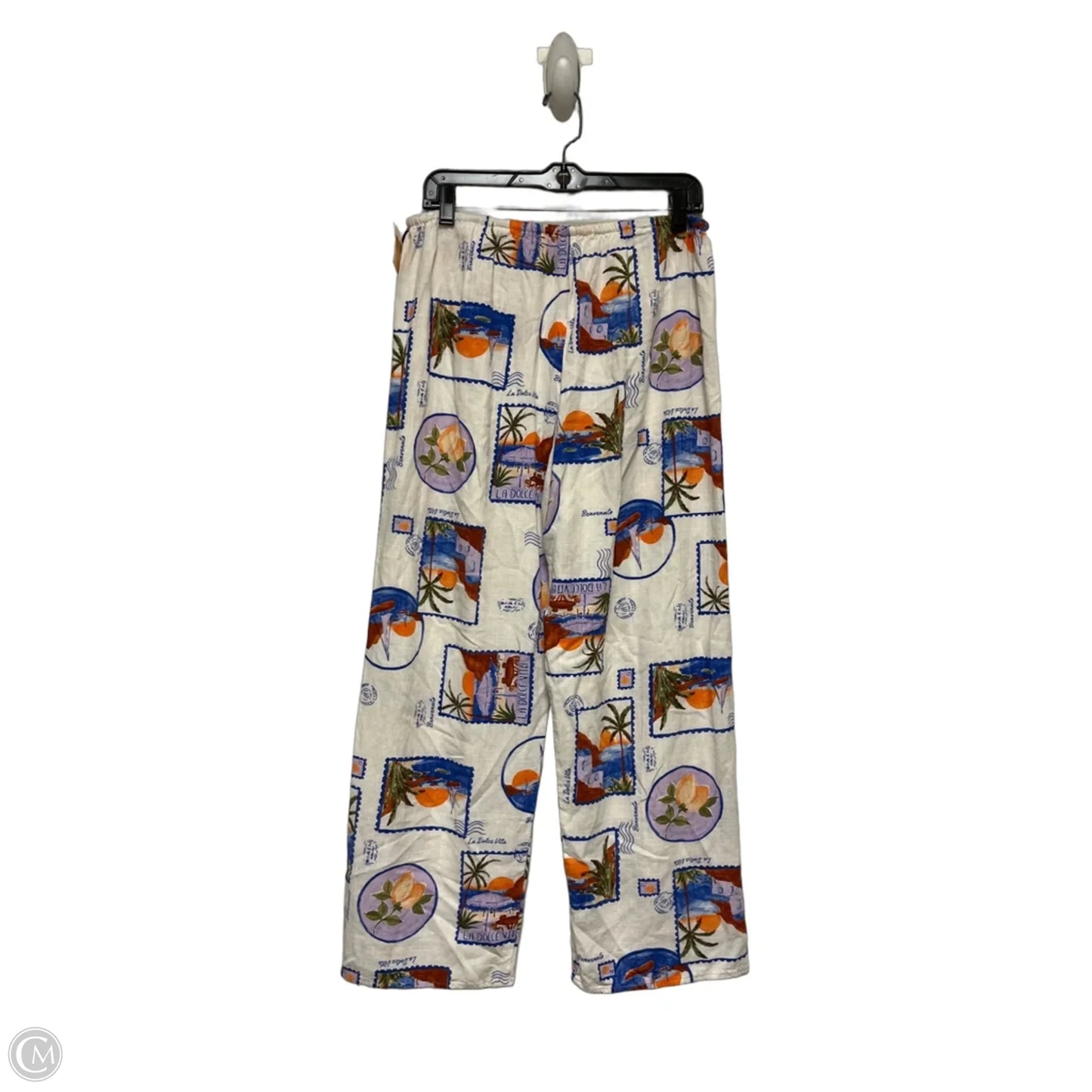 Pants Other By Clothes Mentor In Blue & White, Size: 12