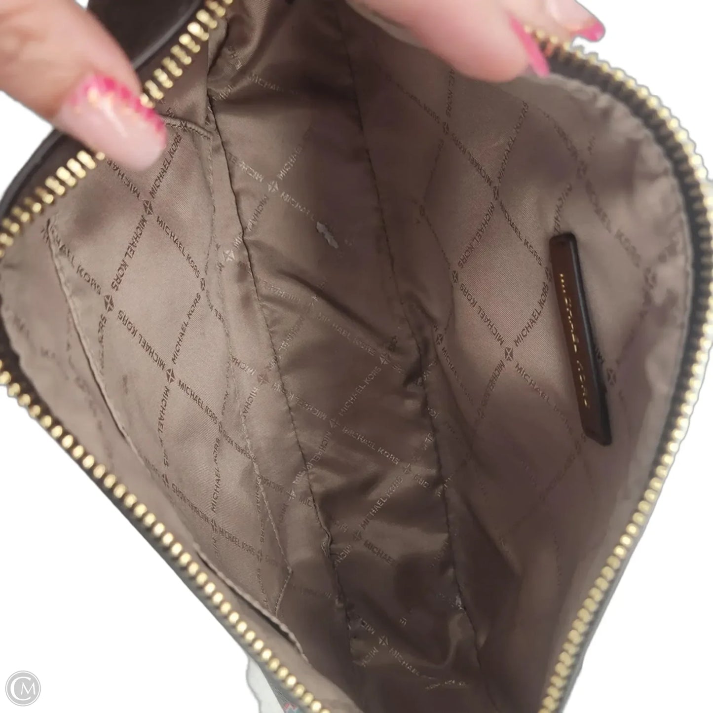 Handbag Designer By Michael Kors, Size: Medium