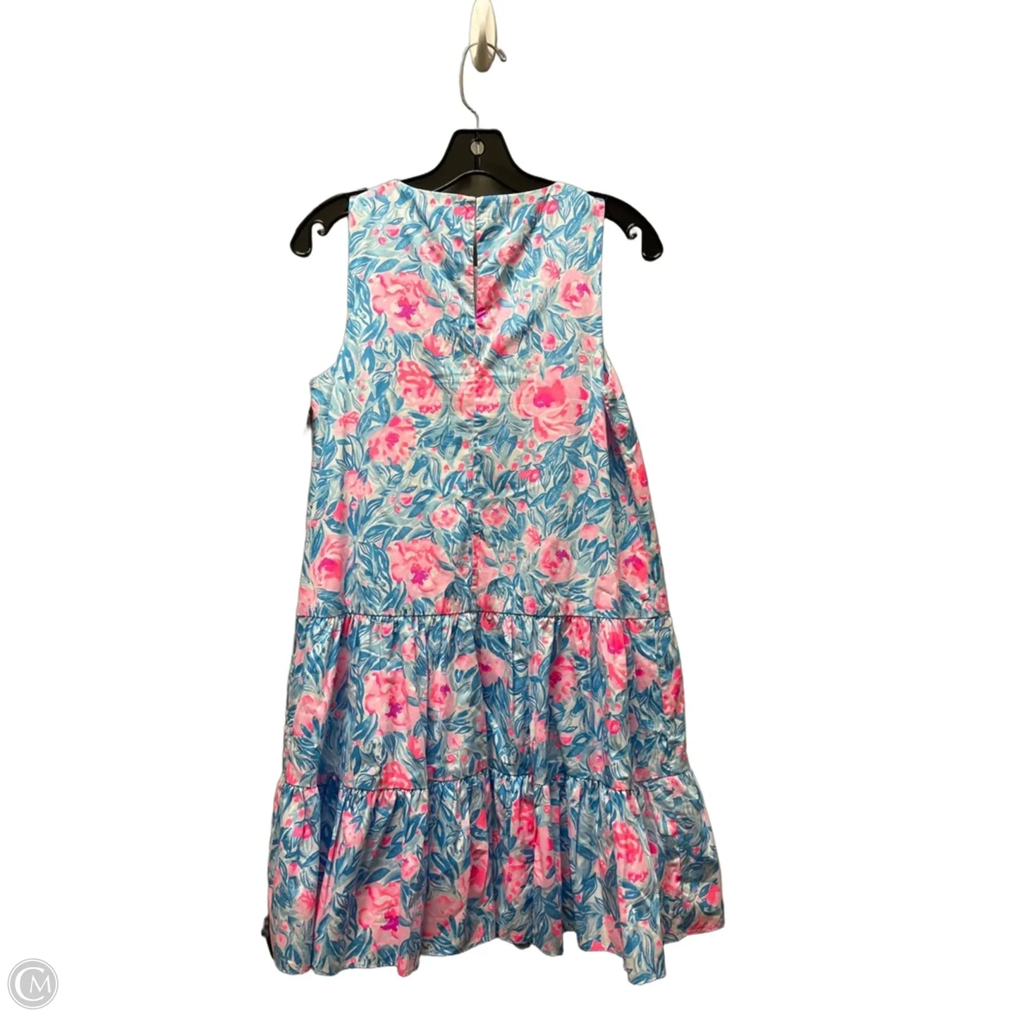 Dress Designer By Lilly Pulitzer In Blue & Pink, Size: Xs
