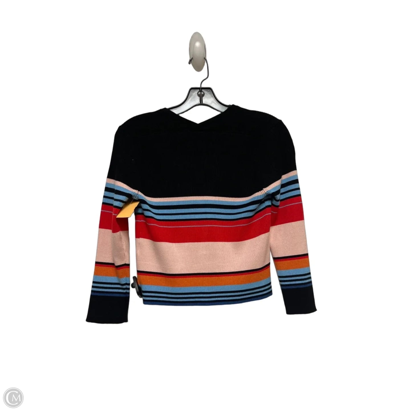 Cardigan By T Tahari In Striped Pattern, Size: M