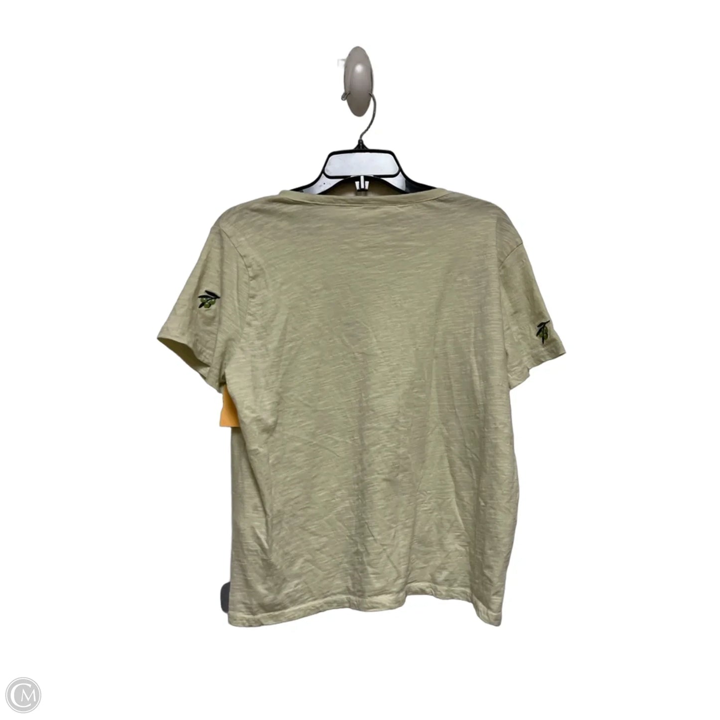 Top Short Sleeve Basic By Lucky Brand In Green, Size: L