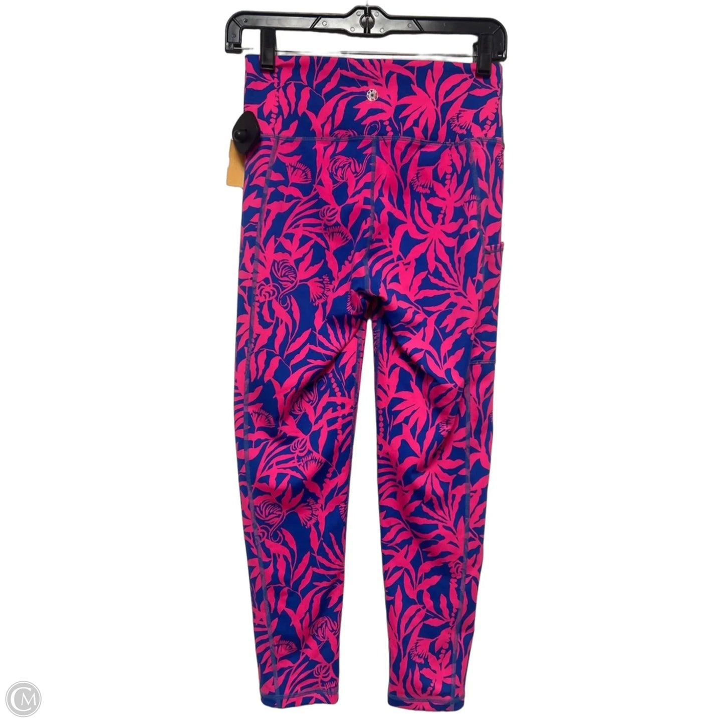 Pants Designer By Lilly Pulitzer In Blue & Pink, Size: S
