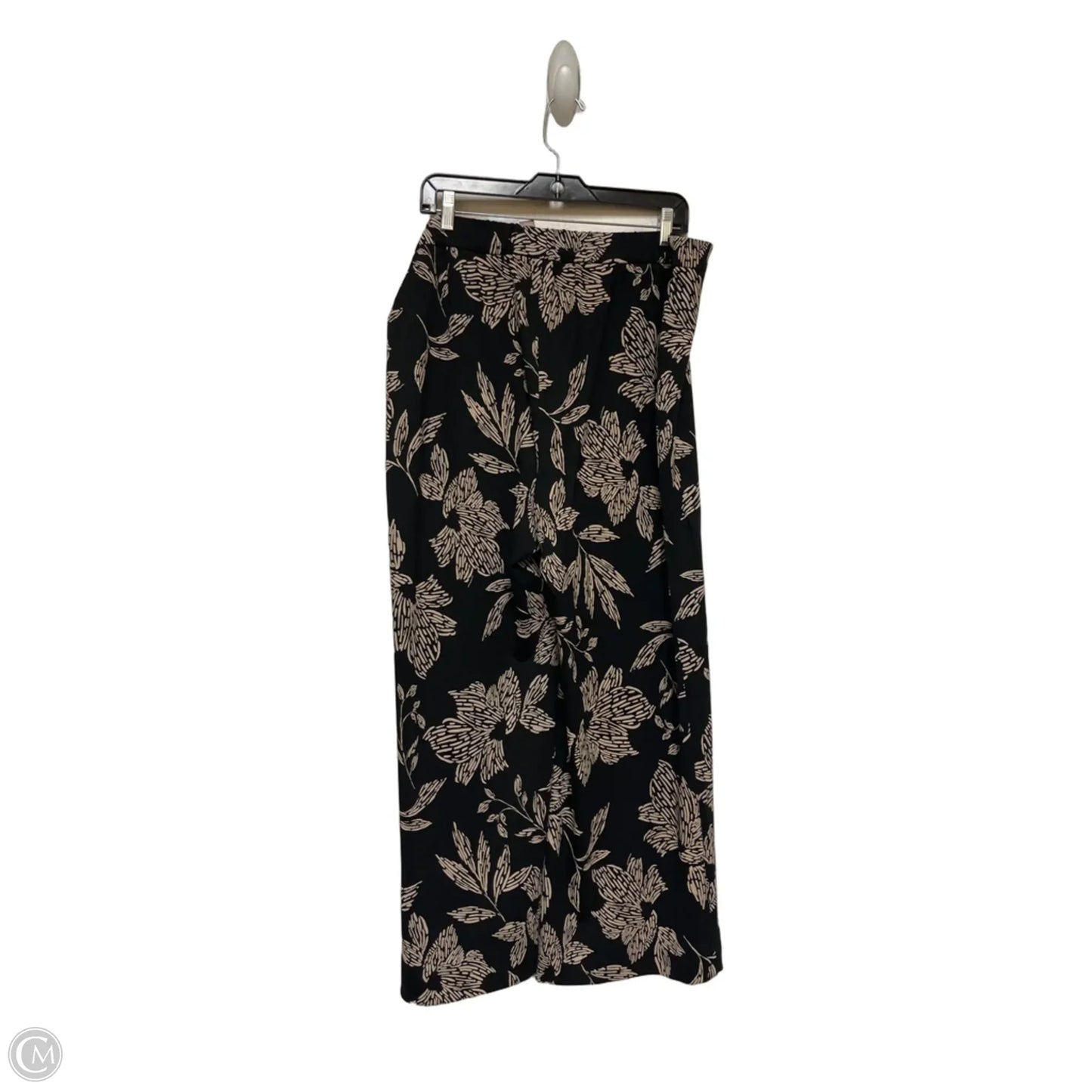 Pants Wide Leg By Chicos In Black & Brown, Size: 14
