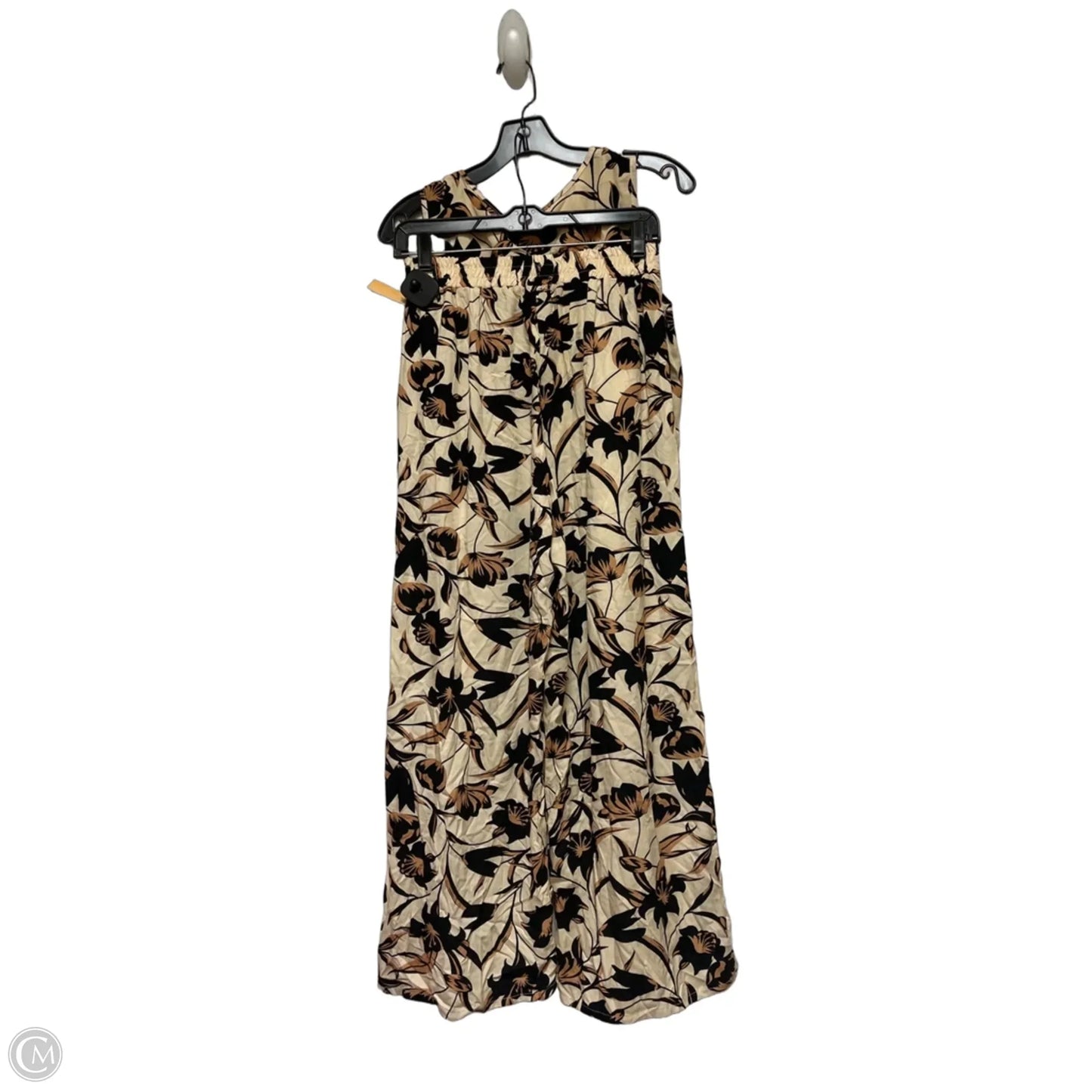 Pants Set 2pc By Clothes Mentor In Black & Tan, Size: 8