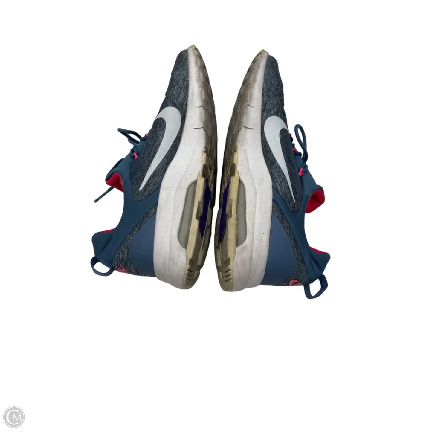 Shoes Athletic By Nike In Blue & Grey, Size: 7.5