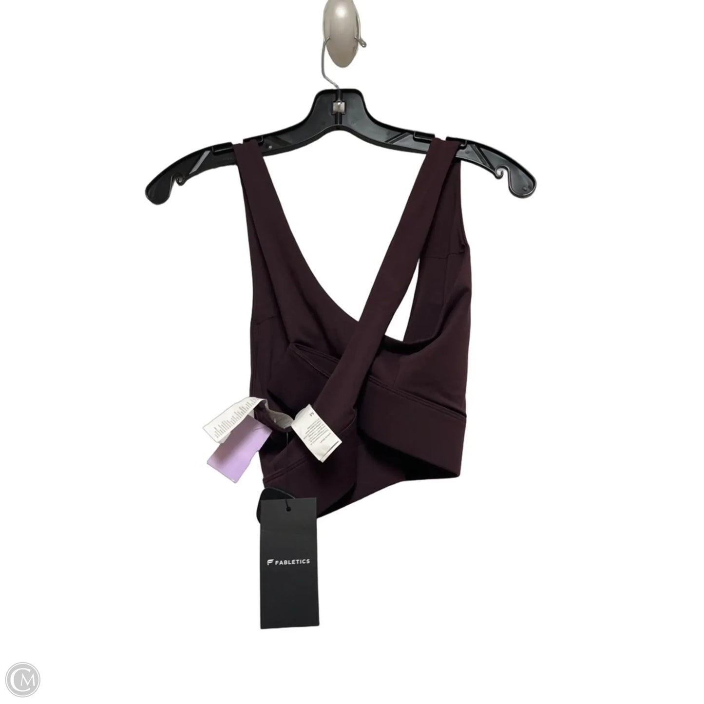 Athletic Bra By Fabletics In Purple, Size: M