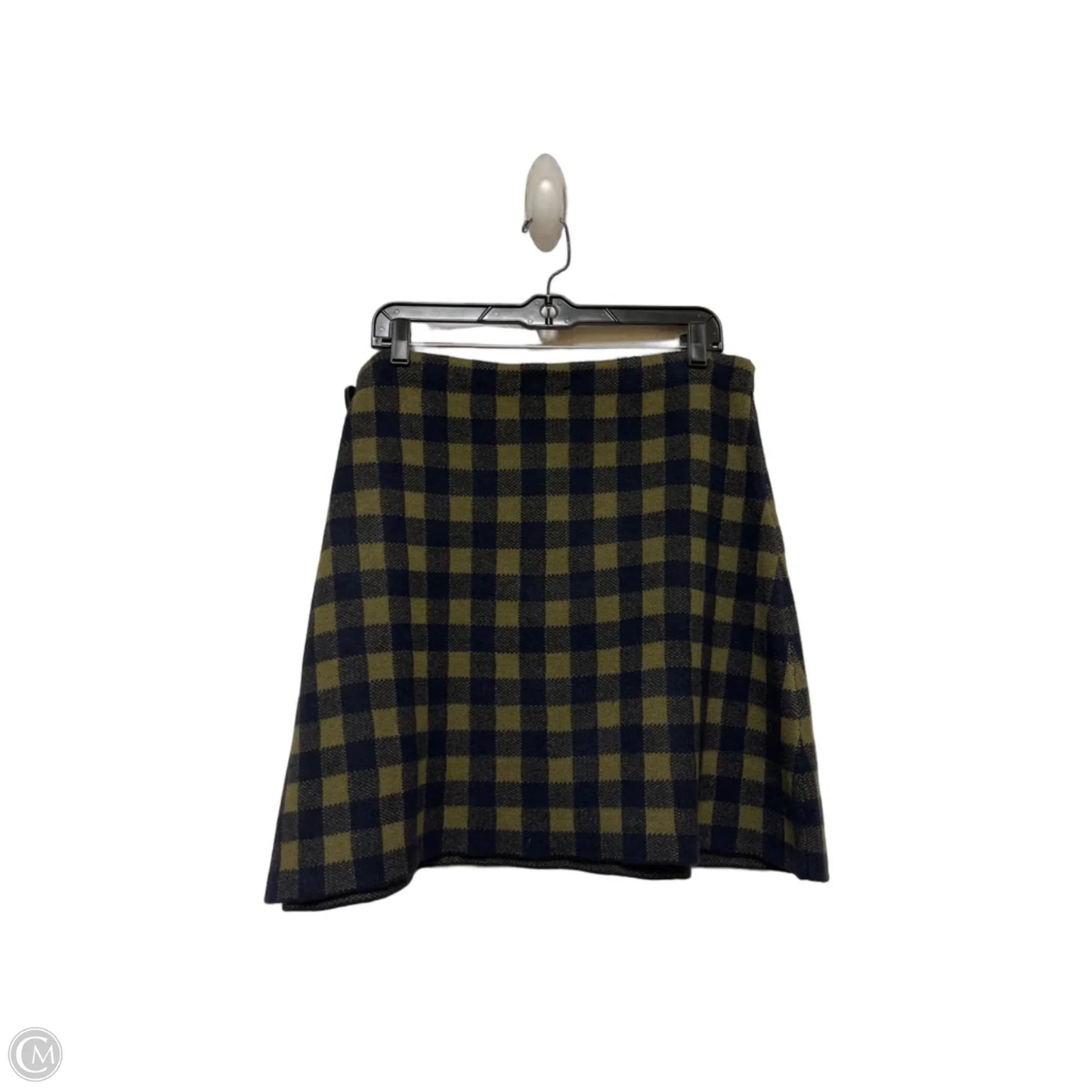 Skirt Mini & Short By Free Assembly In Plaid Pattern, Size: 16