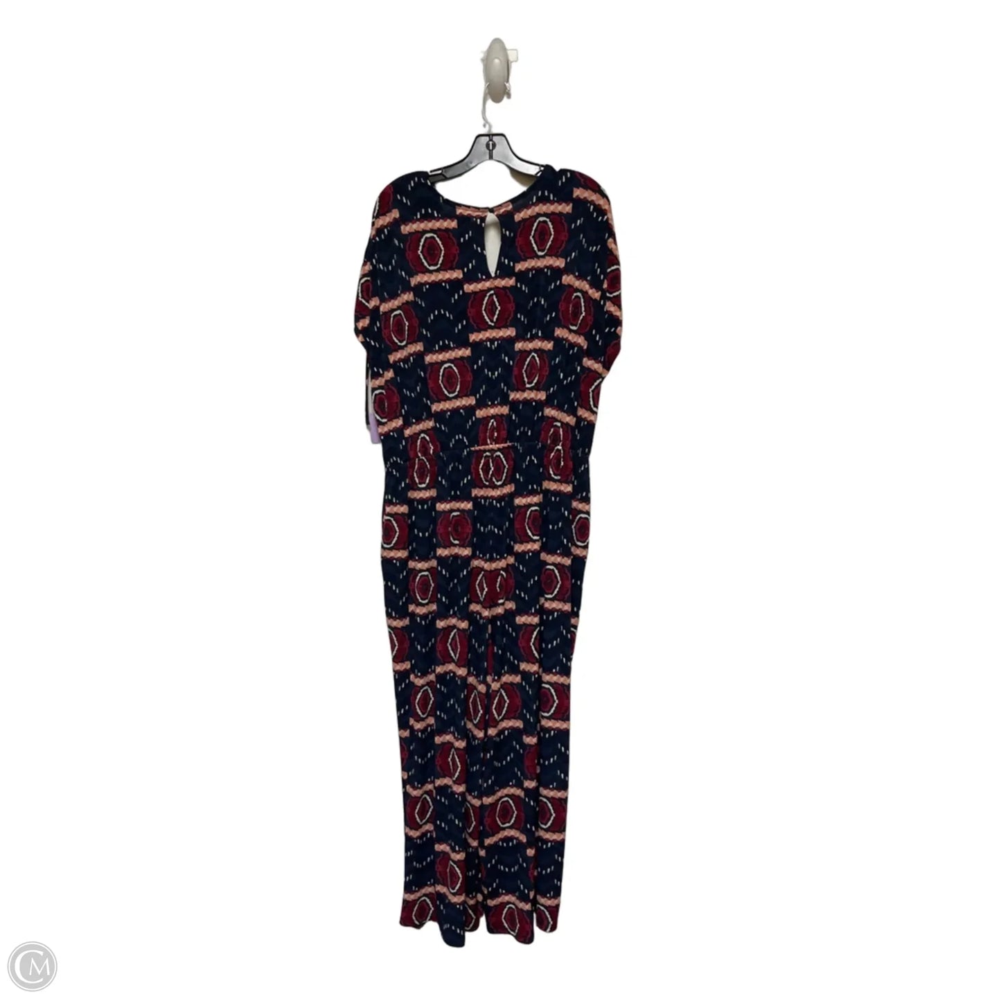 Jumpsuit By Lane Bryant In Blue & Red, Size: 2x