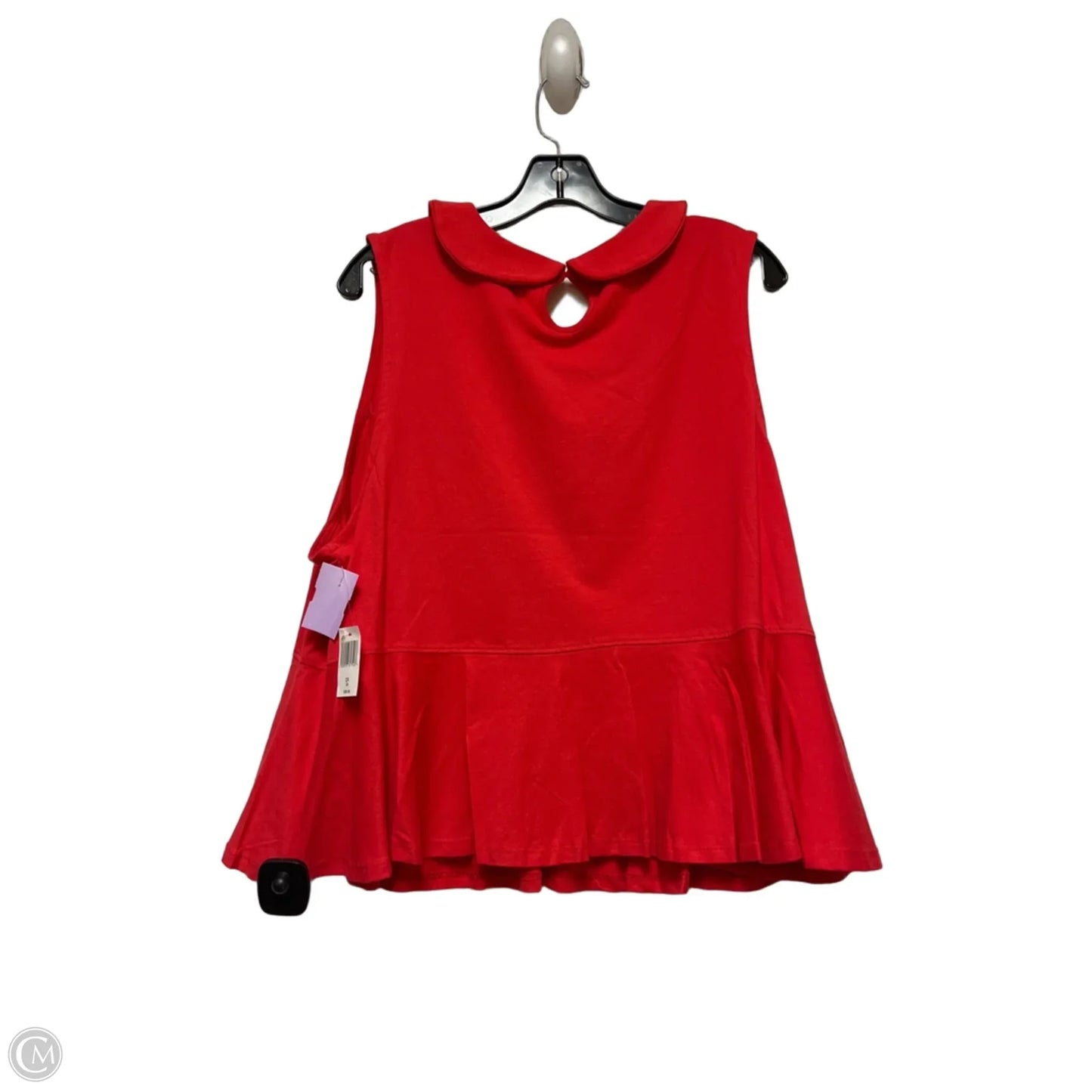 Top Sleeveless By Disney Store In Red, Size: 2x