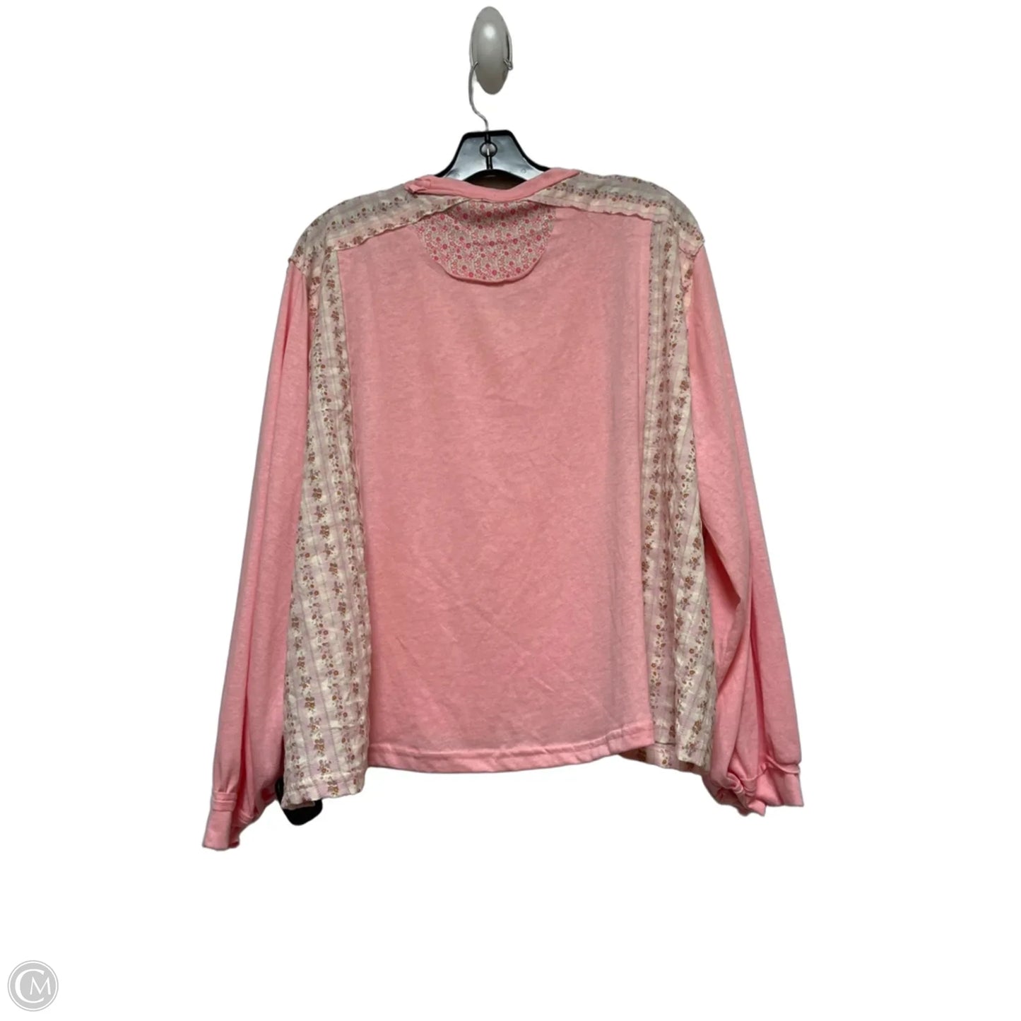 Top Long Sleeve By Pol In Pink, Size: S